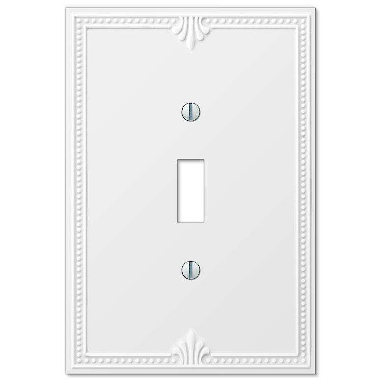 Richmond White Cover Plates - Wallplatesonline.com