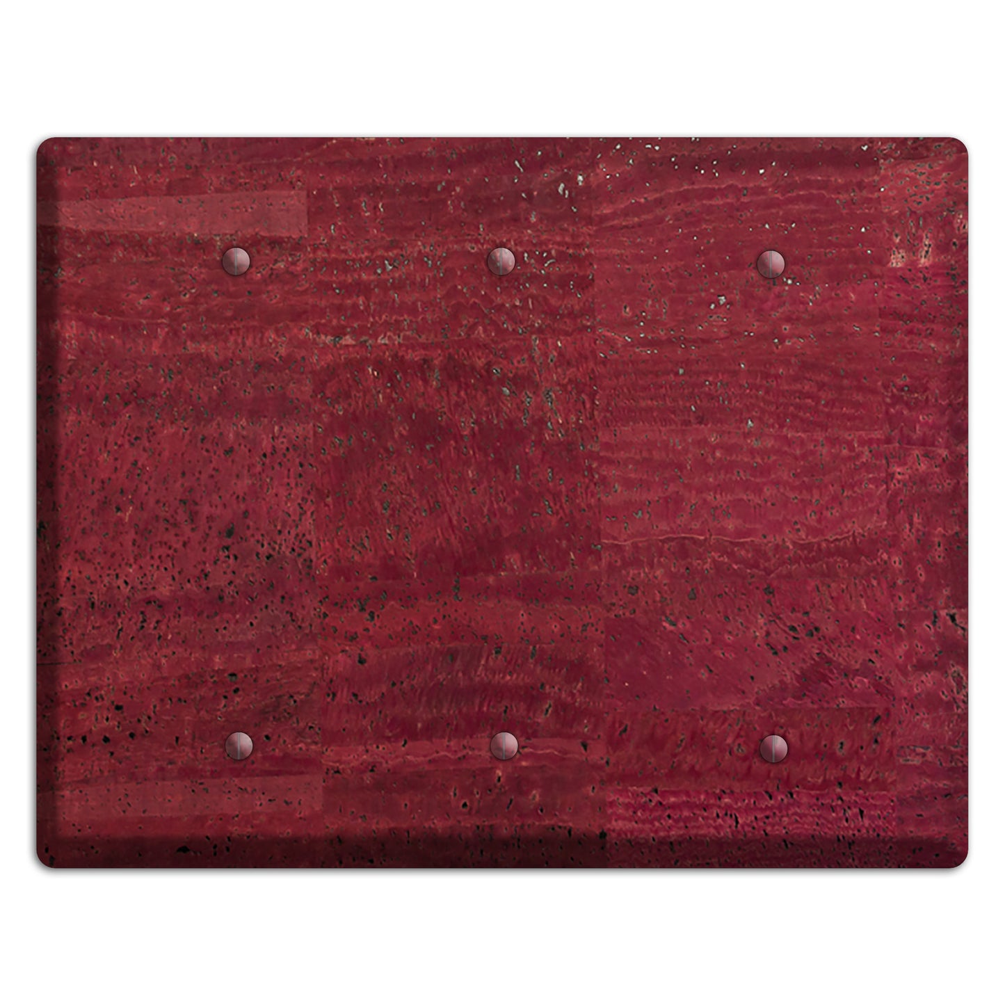 Cranberry Cork 3 Blank Wallplate