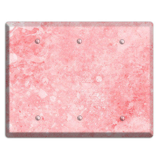 Rose Fog Soft Coral 3 Blank Wallplate