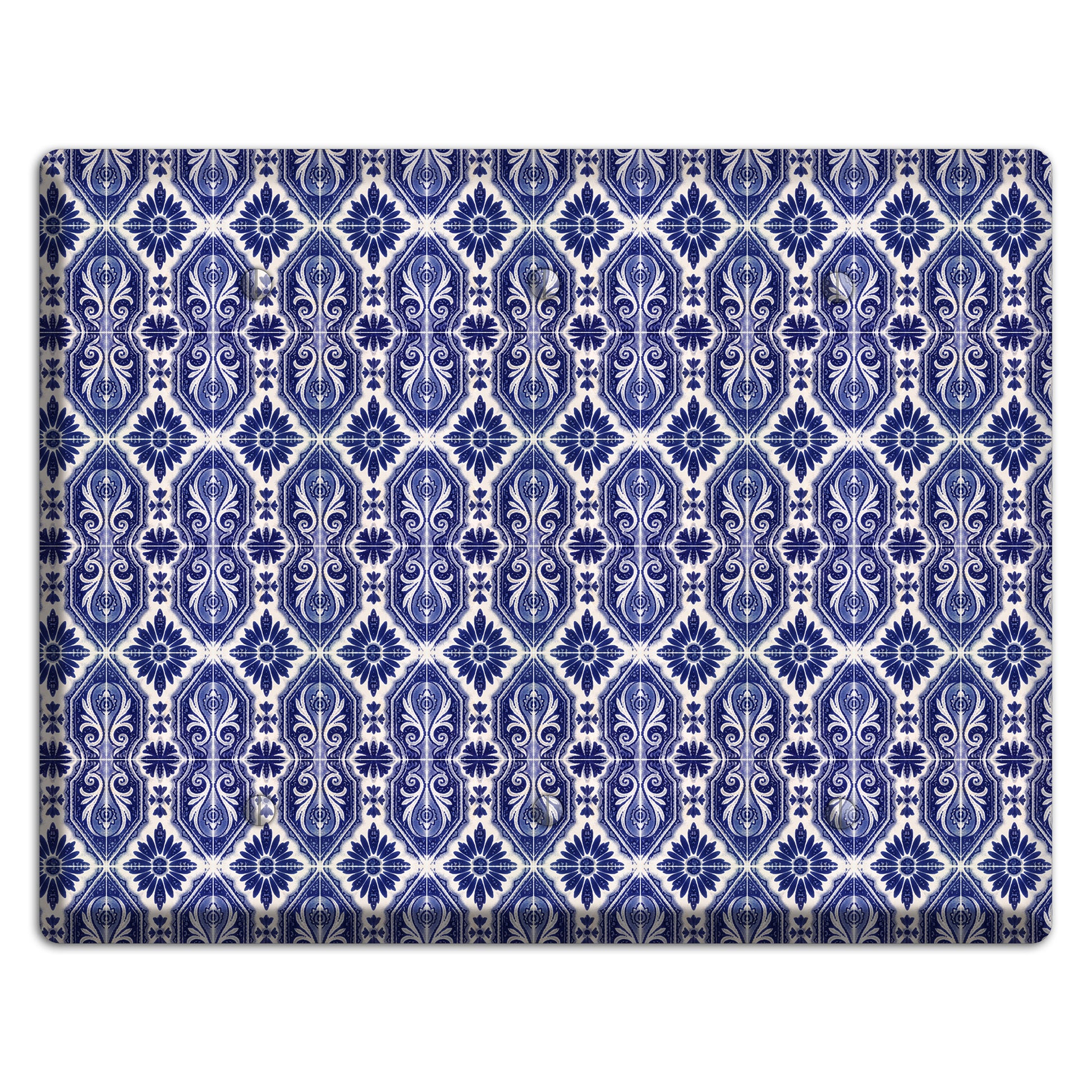 Tavira Tiles 8 3 Blank Wallplate