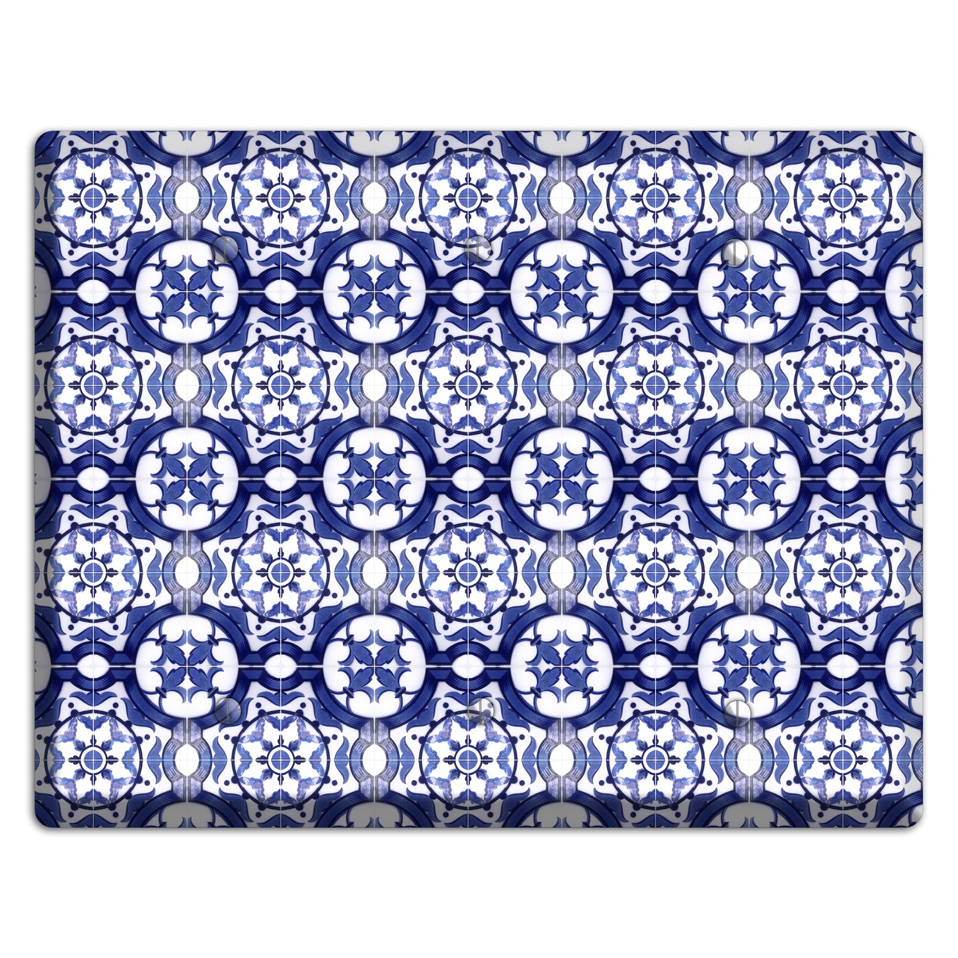 Tavira Tiles 10 3 Blank Wallplate