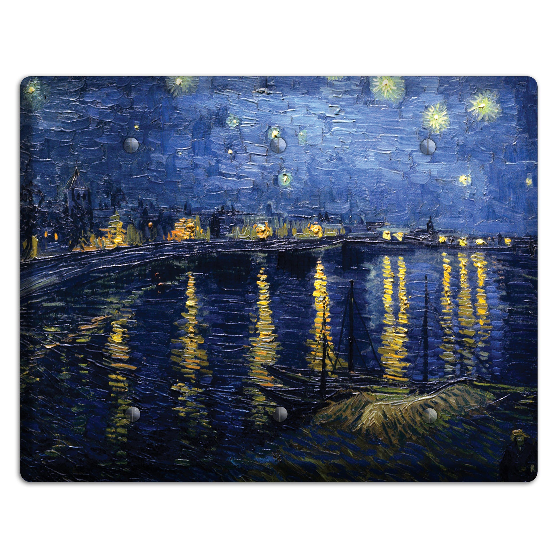 Vincent Van Gogh 3 Blank Wallplate