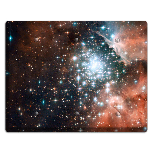 star cluster bursts 3 Blank Wallplate