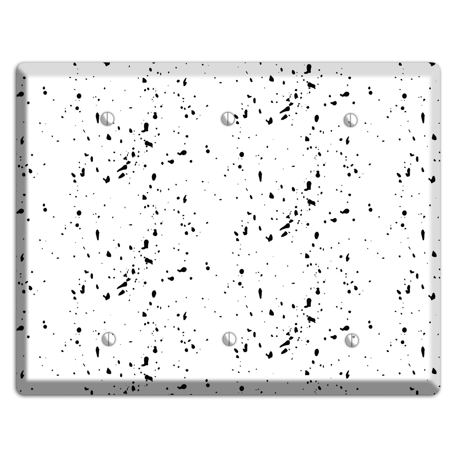 Ink Drops 2 3 Blank Wallplate