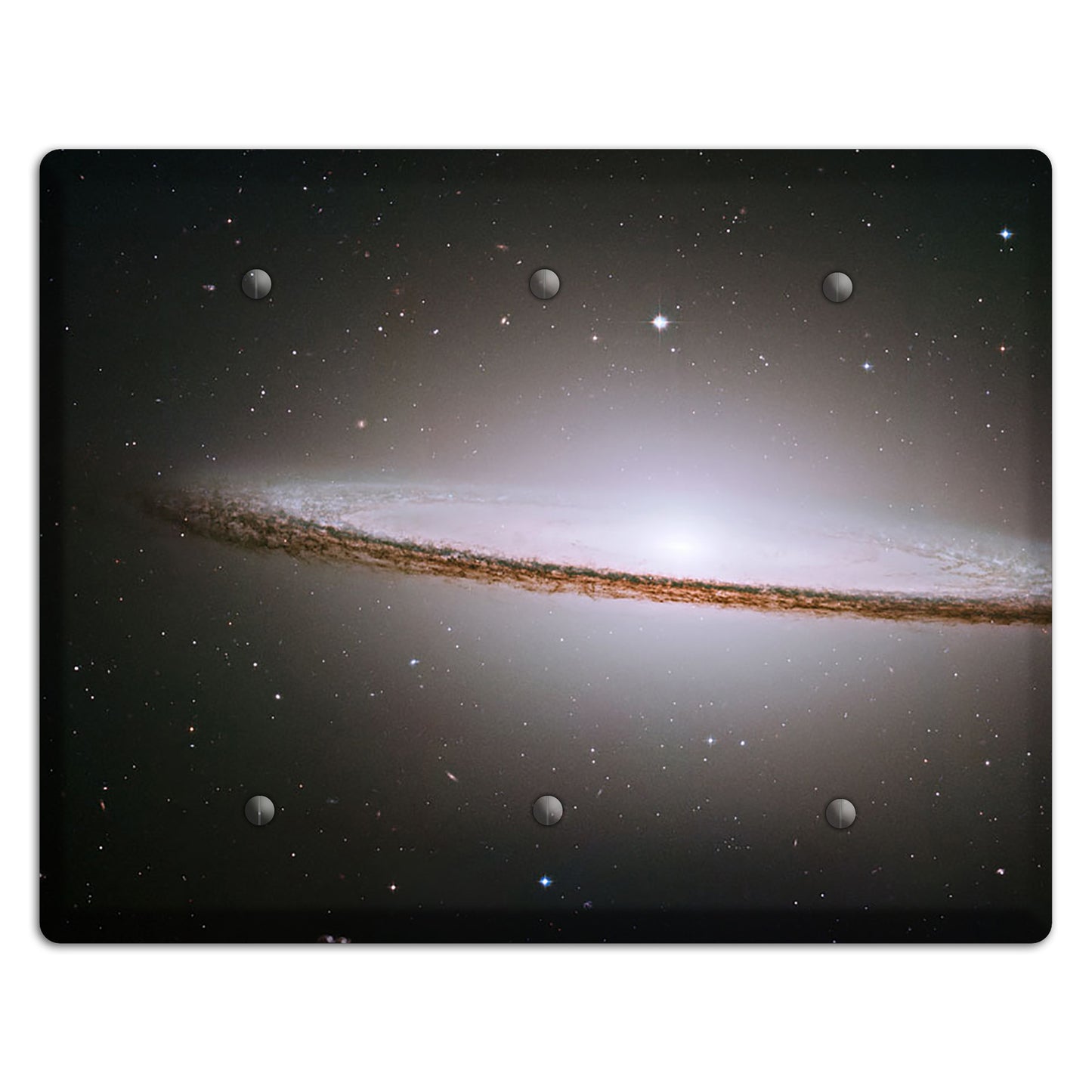 Sombrero Galaxy 3 Blank Wallplate