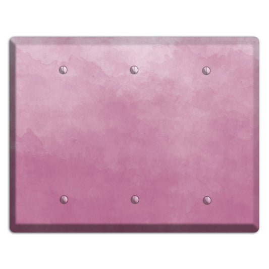 Purple Ombre 3 Blank Wallplate