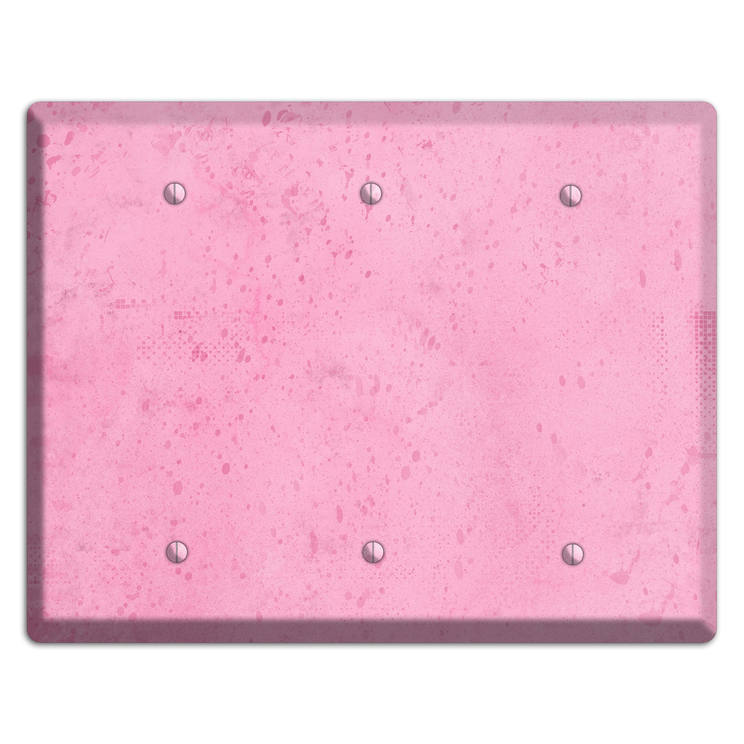 Illusion Pink Texture 3 Blank Wallplate