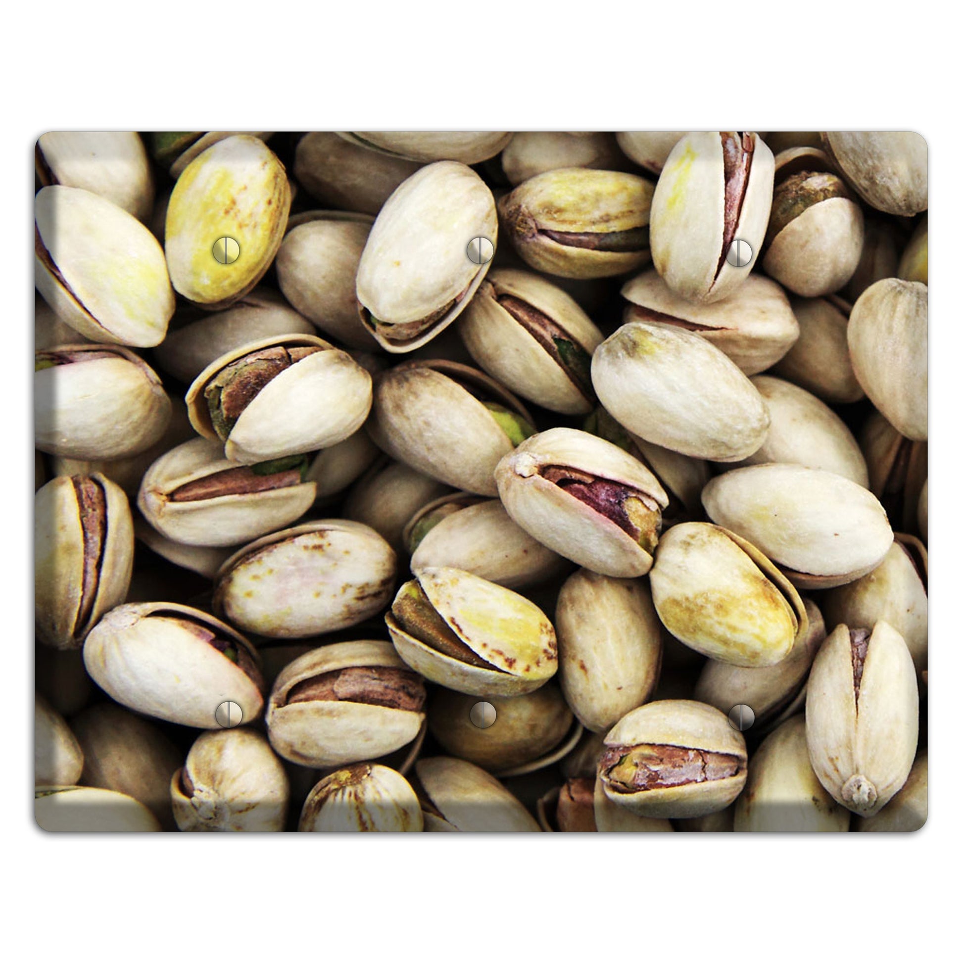 Pistachio 3 Blank Wallplate