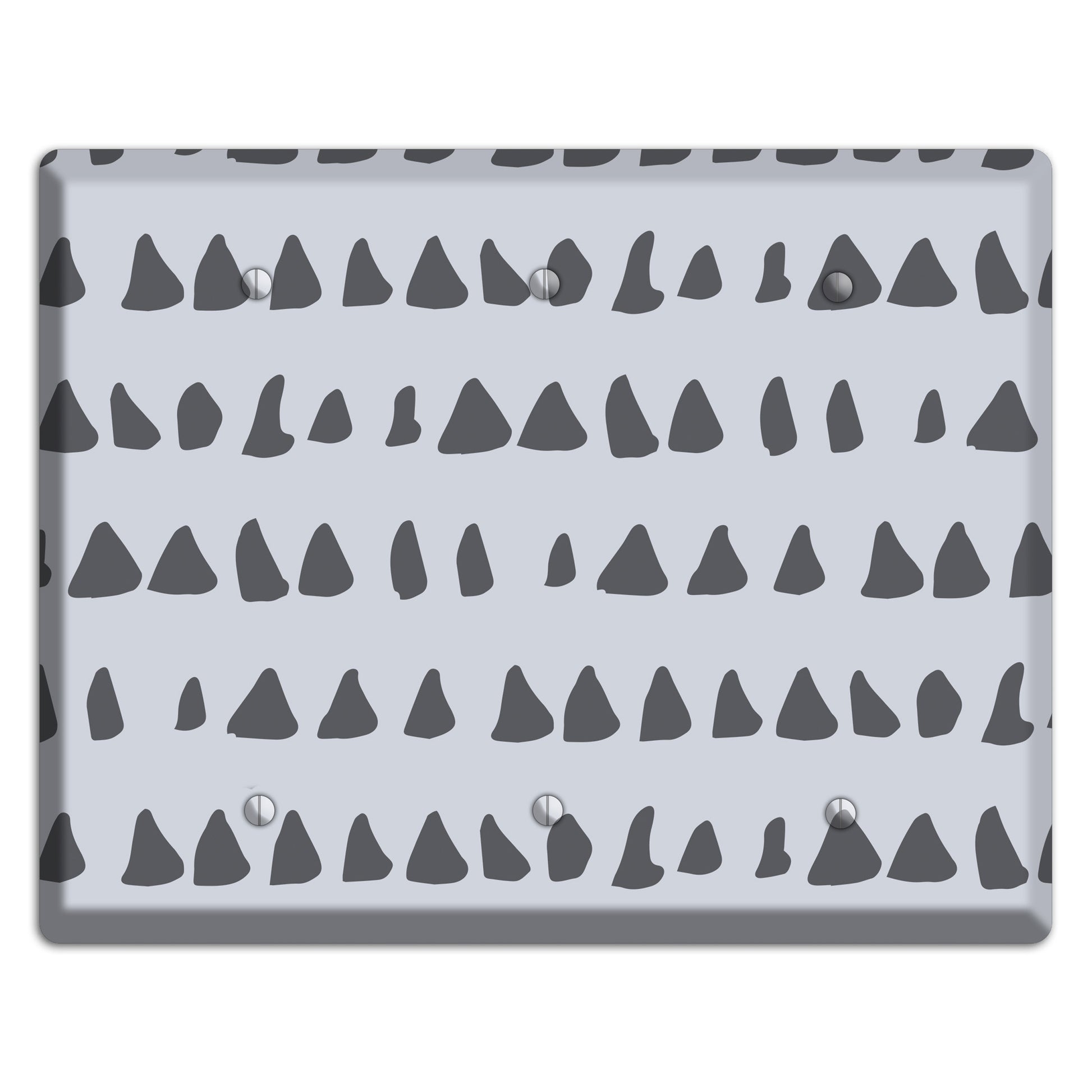 Abstract 26 3 Blank Wallplate