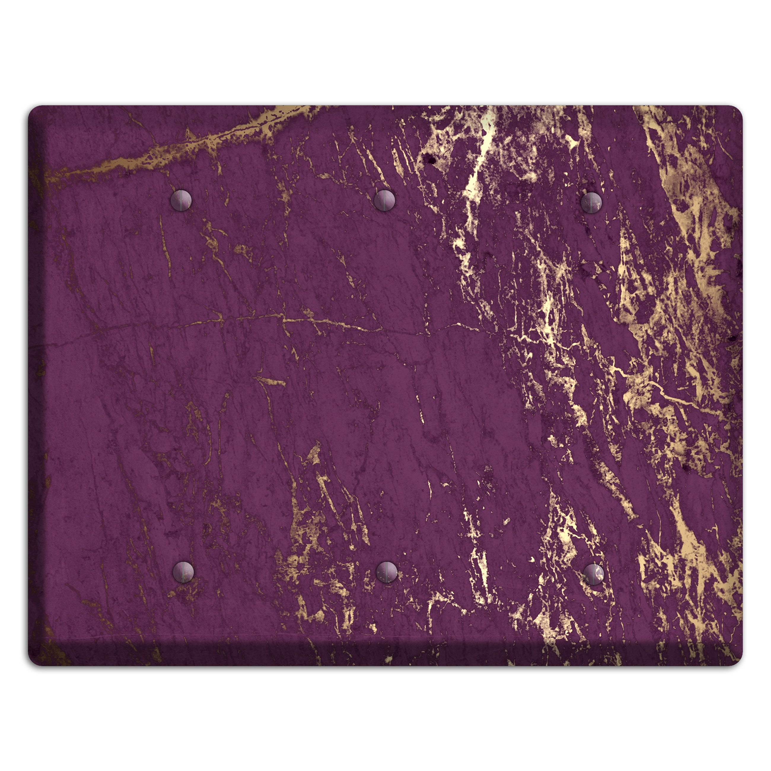 Finn Marble 3 Blank Wallplate