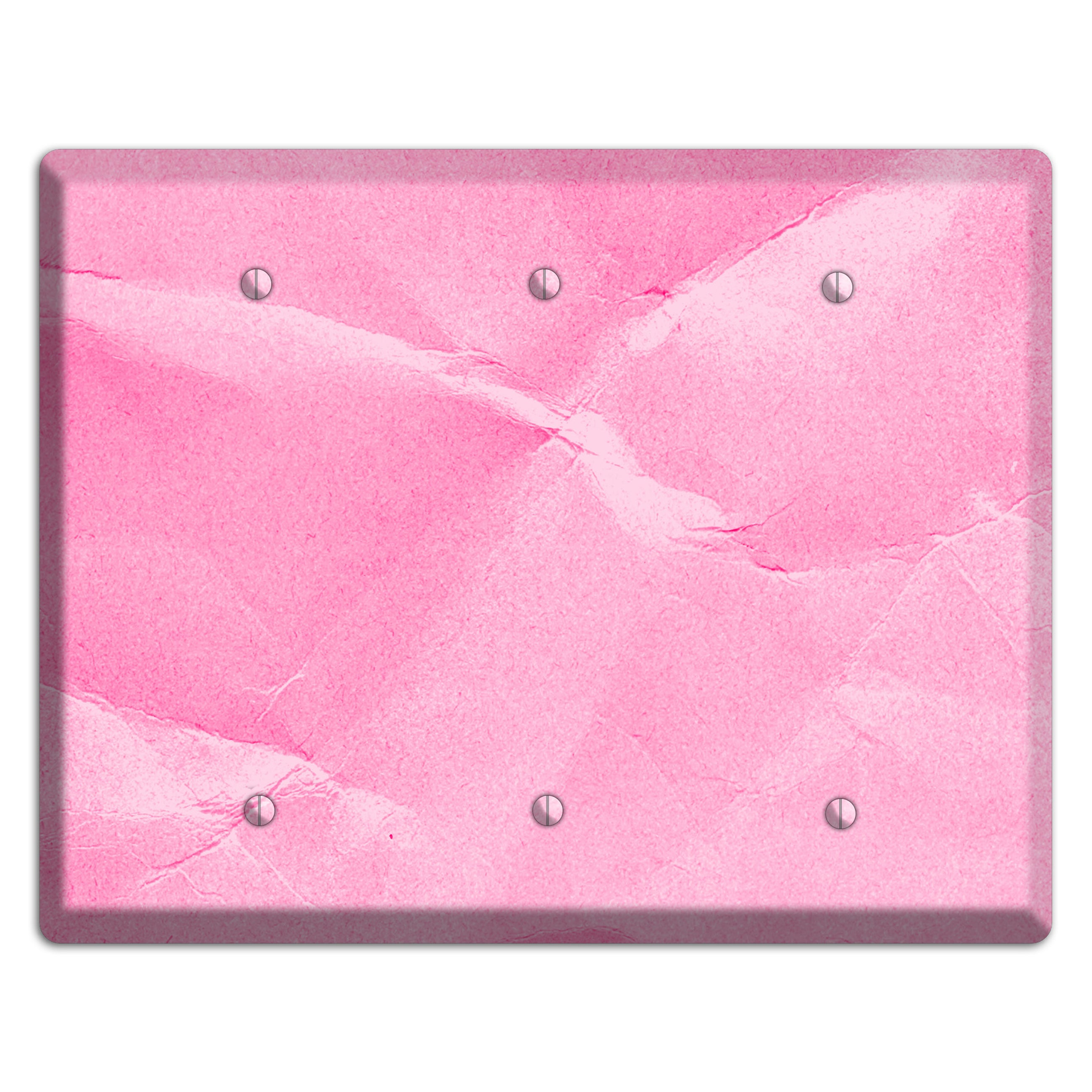 Carnation Pink Texture 3 Blank Wallplate