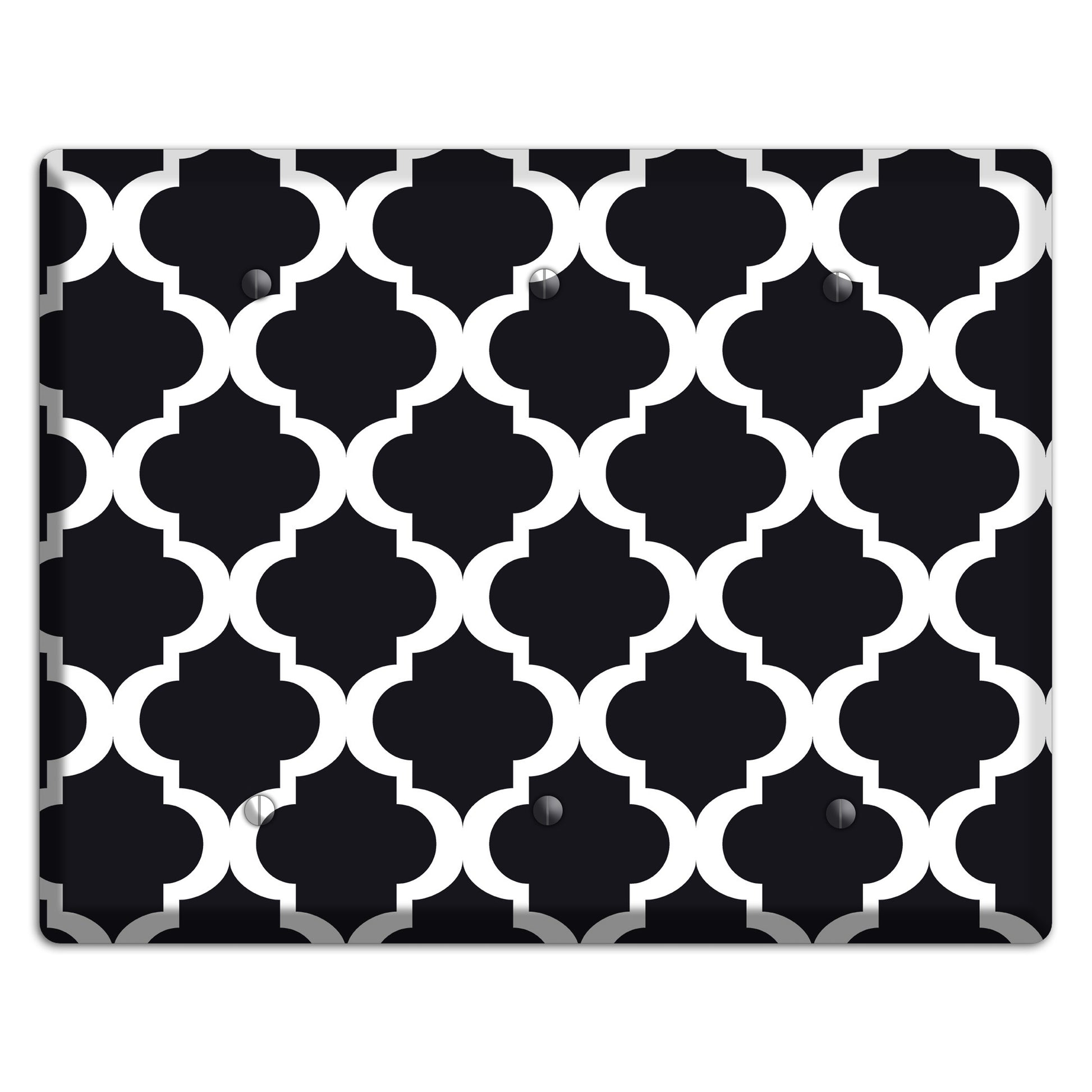 Moroccan 3 3 Blank Wallplate