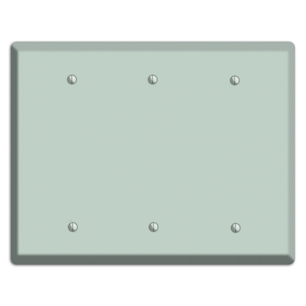 Sage with Tiny Dots 3 Blank Wallplate