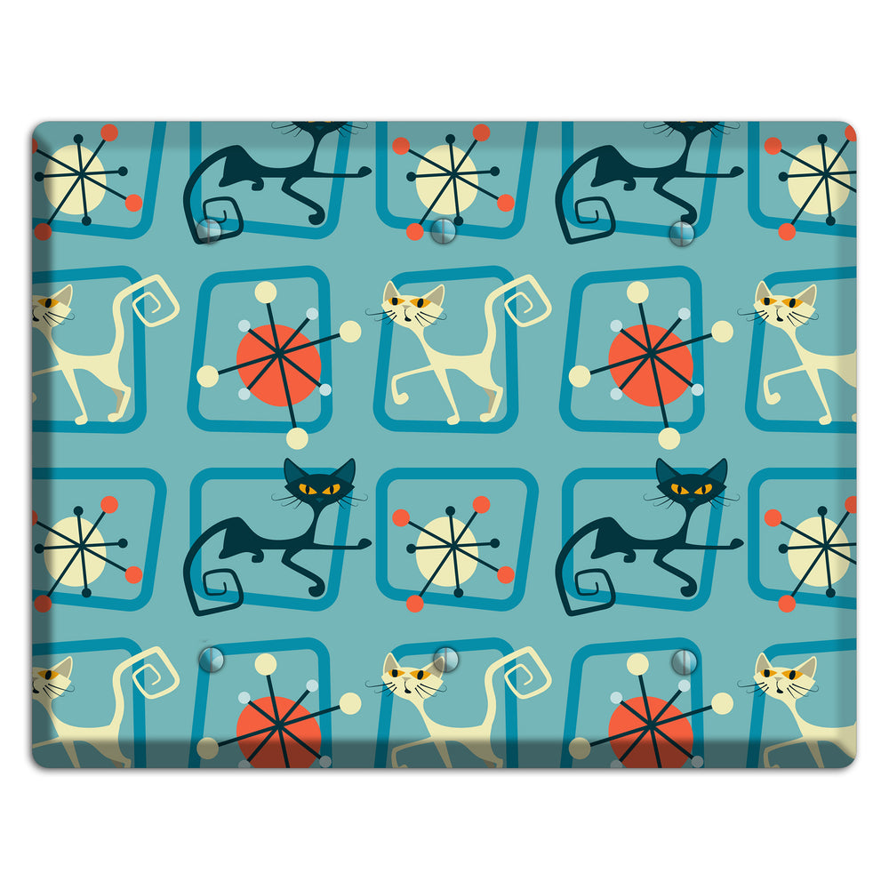 Relaxing Kitties 3 Blank Wallplate