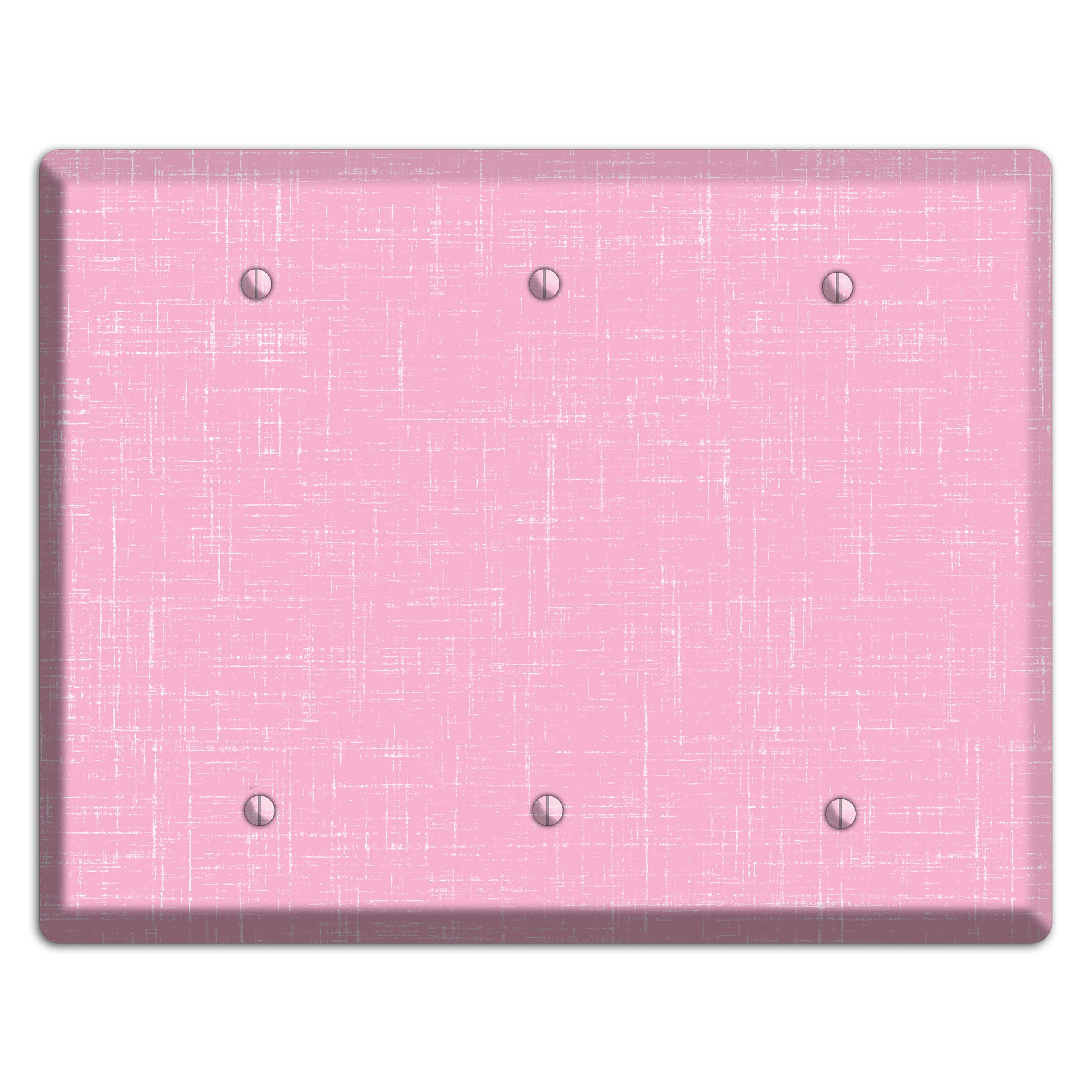 Chantilly Pink Texture 3 Blank Wallplate