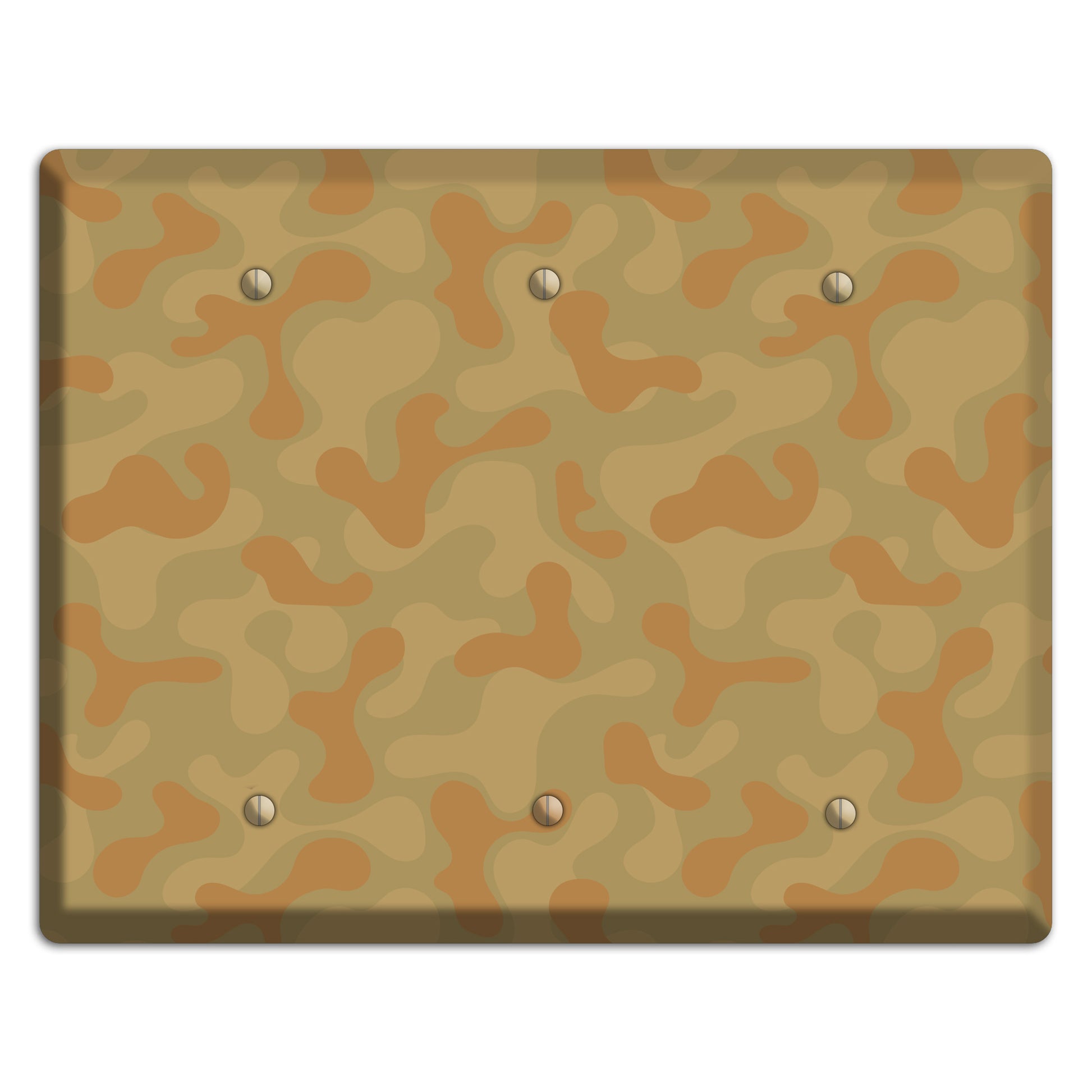 UCP Camo 3 Blank Wallplate