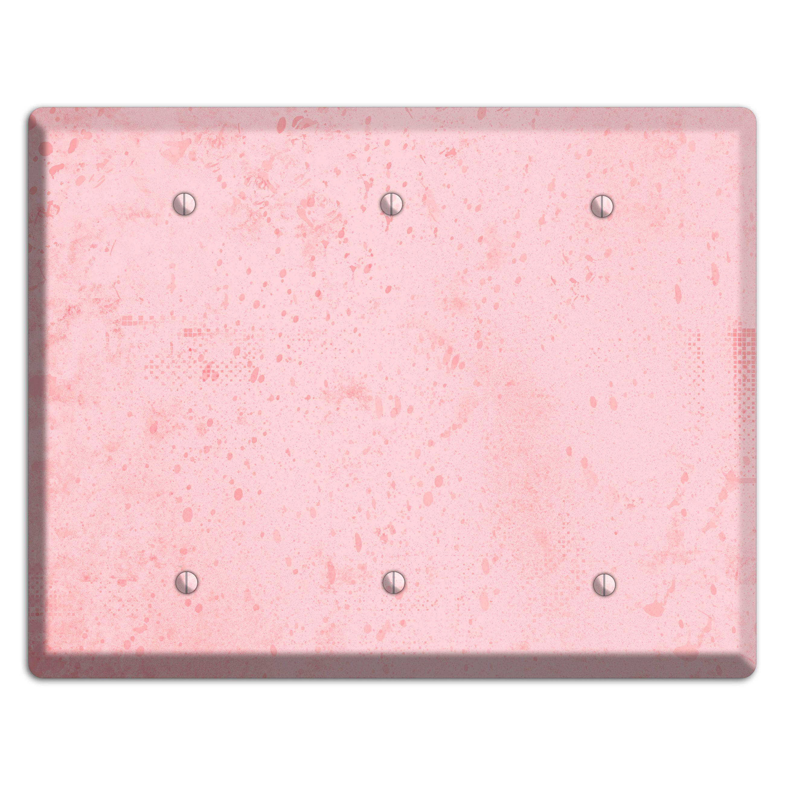 ShockingPpink Soft Coral 3 Blank Wallplate