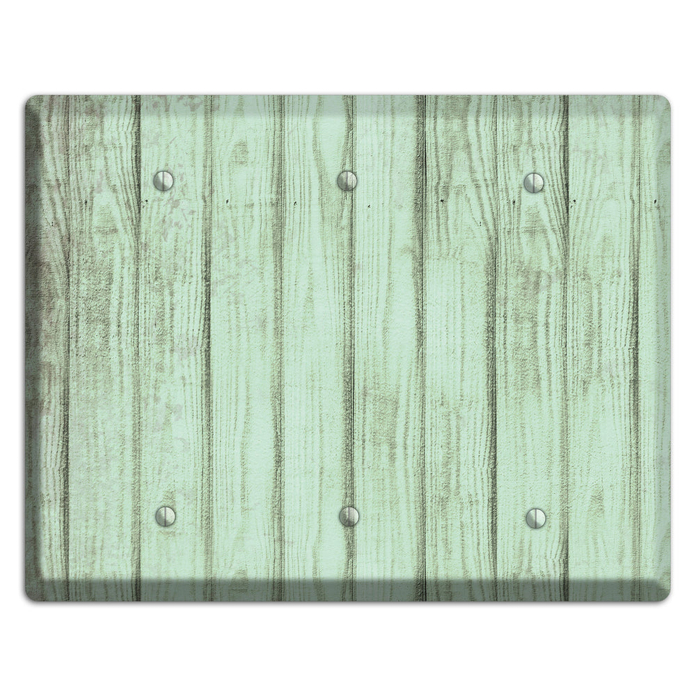 Norway Weathered Wood 3 Blank Wallplate
