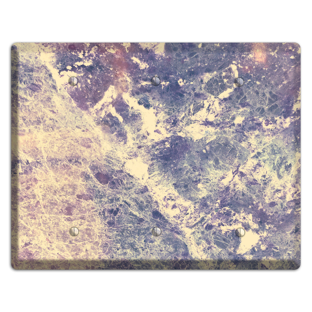 Manatee Marble 3 Blank Wallplate