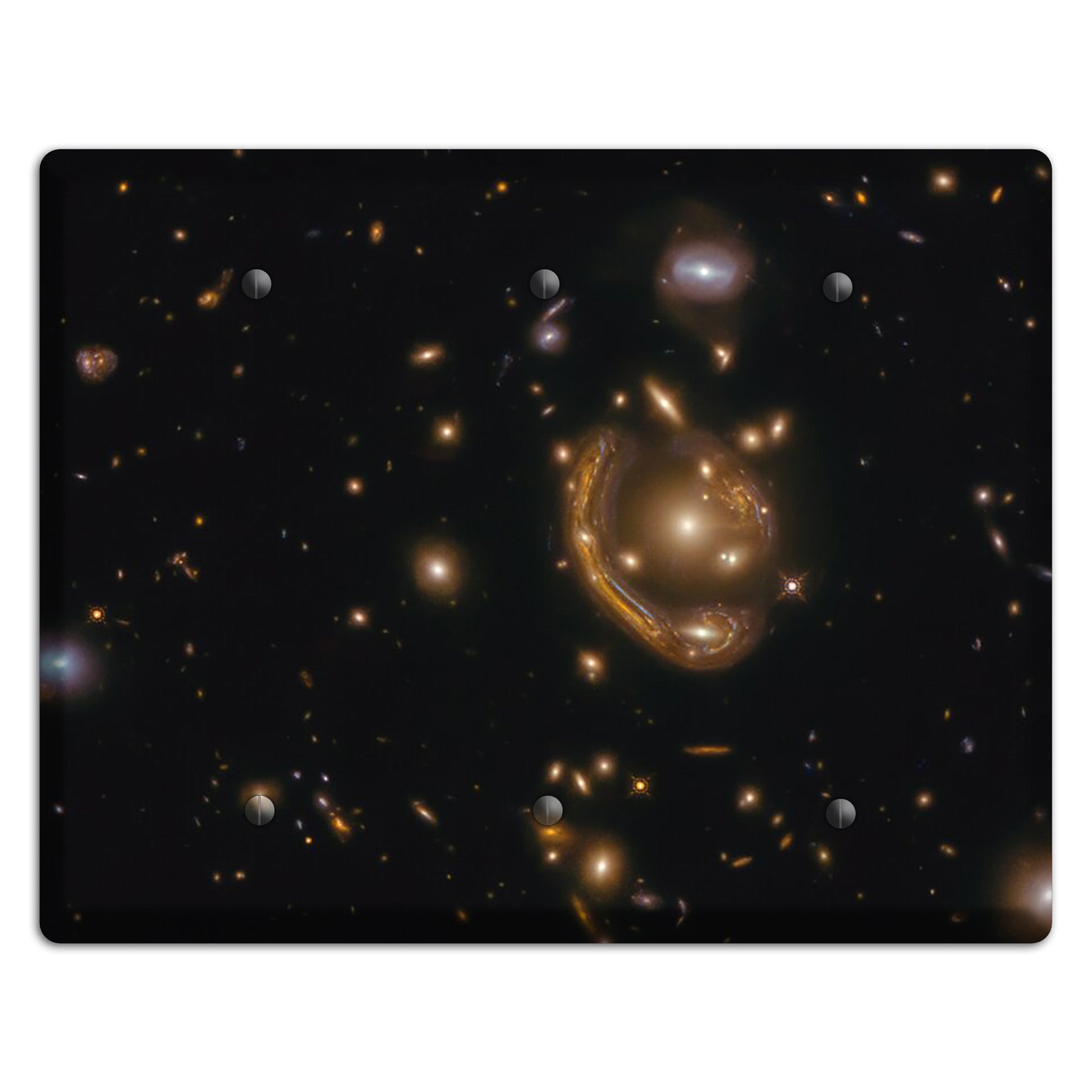 Rings of Relativity 3 Blank Wallplate