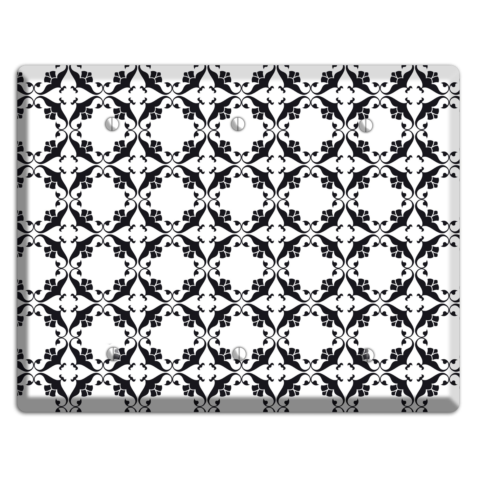 Moroccan 12 3 Blank Wallplate