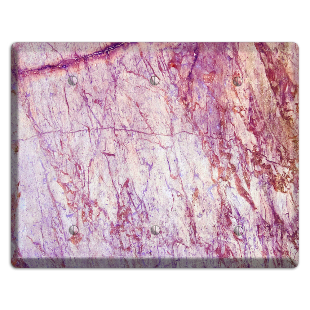 Maverick Marble 3 Blank Wallplate
