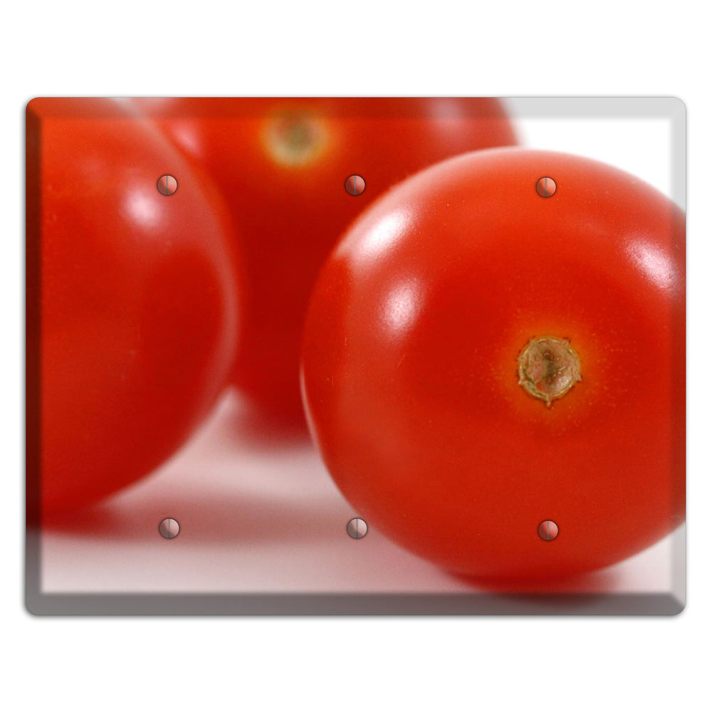 Tomoatoes Large 3 Blank Wallplate
