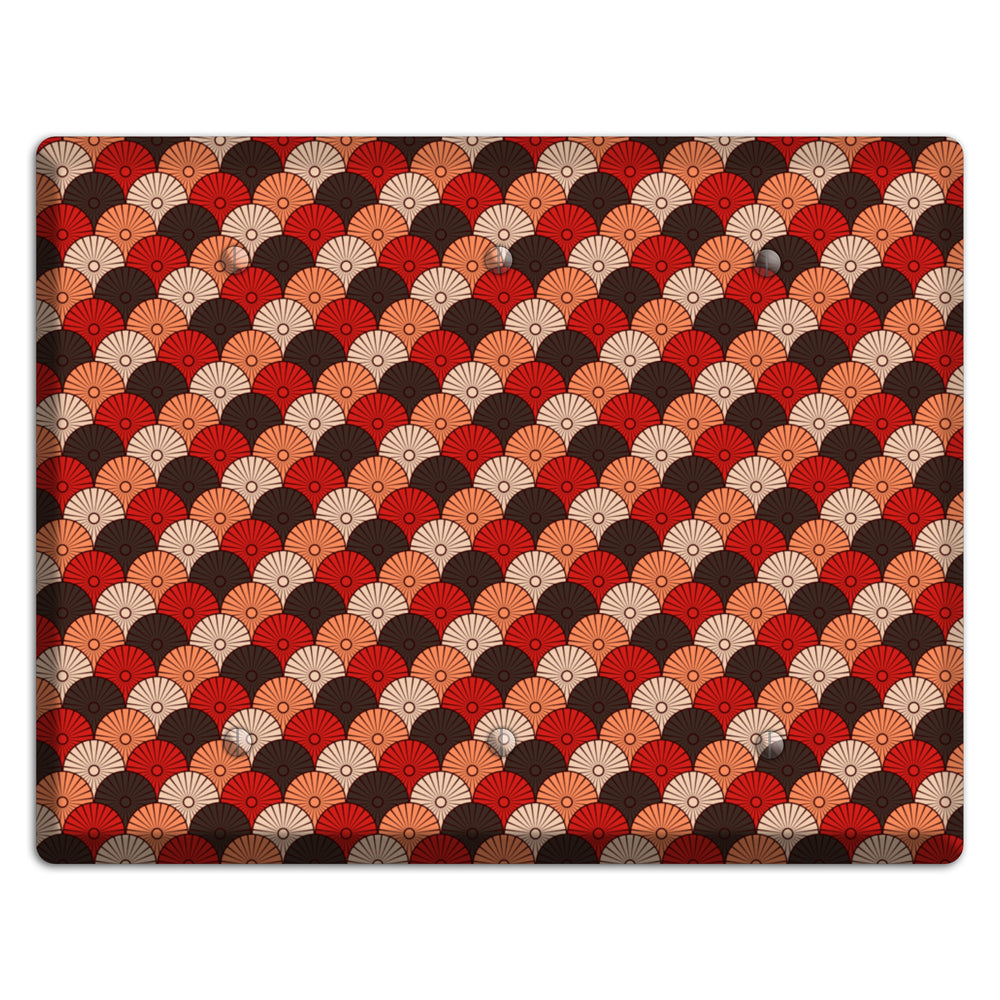 Asian Scallops 3 Blank Wallplate