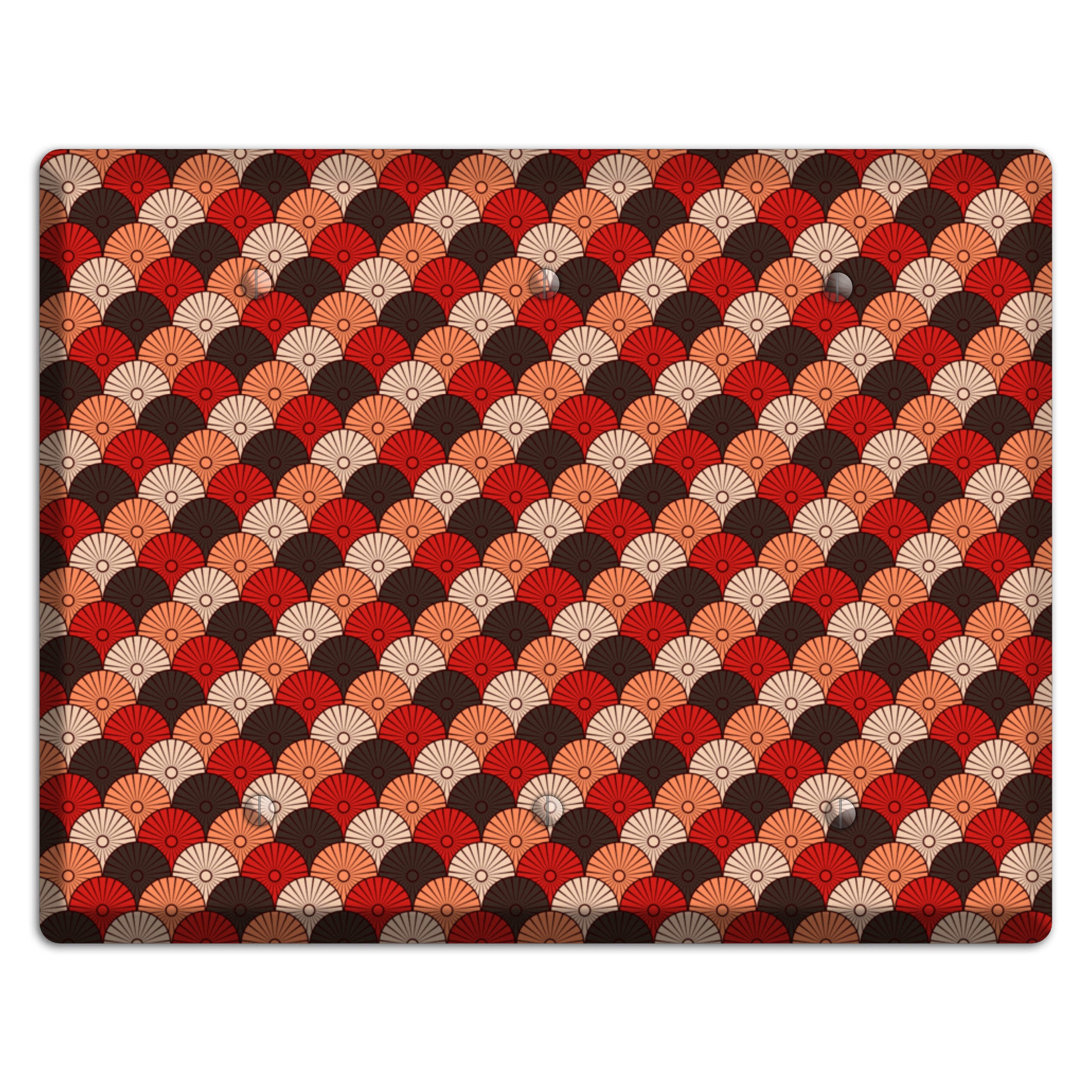 Asian Scallops 3 Blank Wallplate