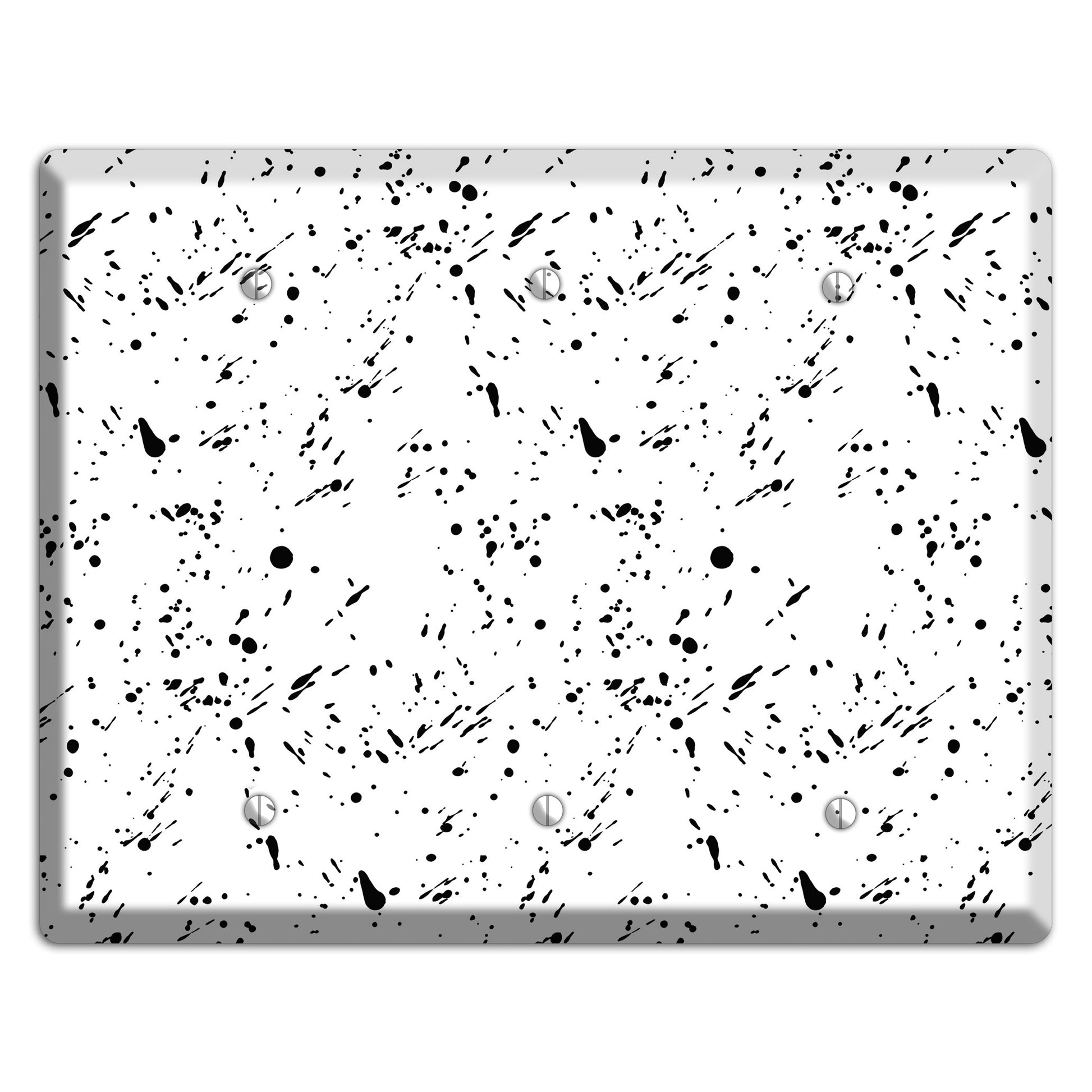 Ink Splash 10 3 Blank Wallplate