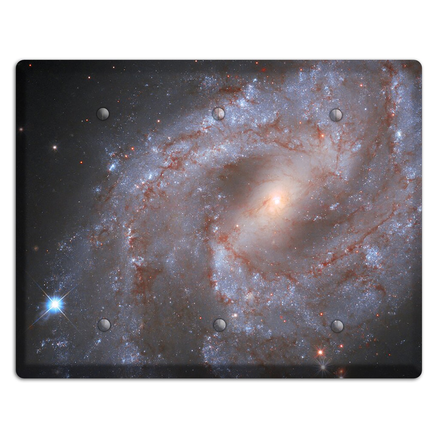 Galaxy NGC 2525 3 Blank Wallplate