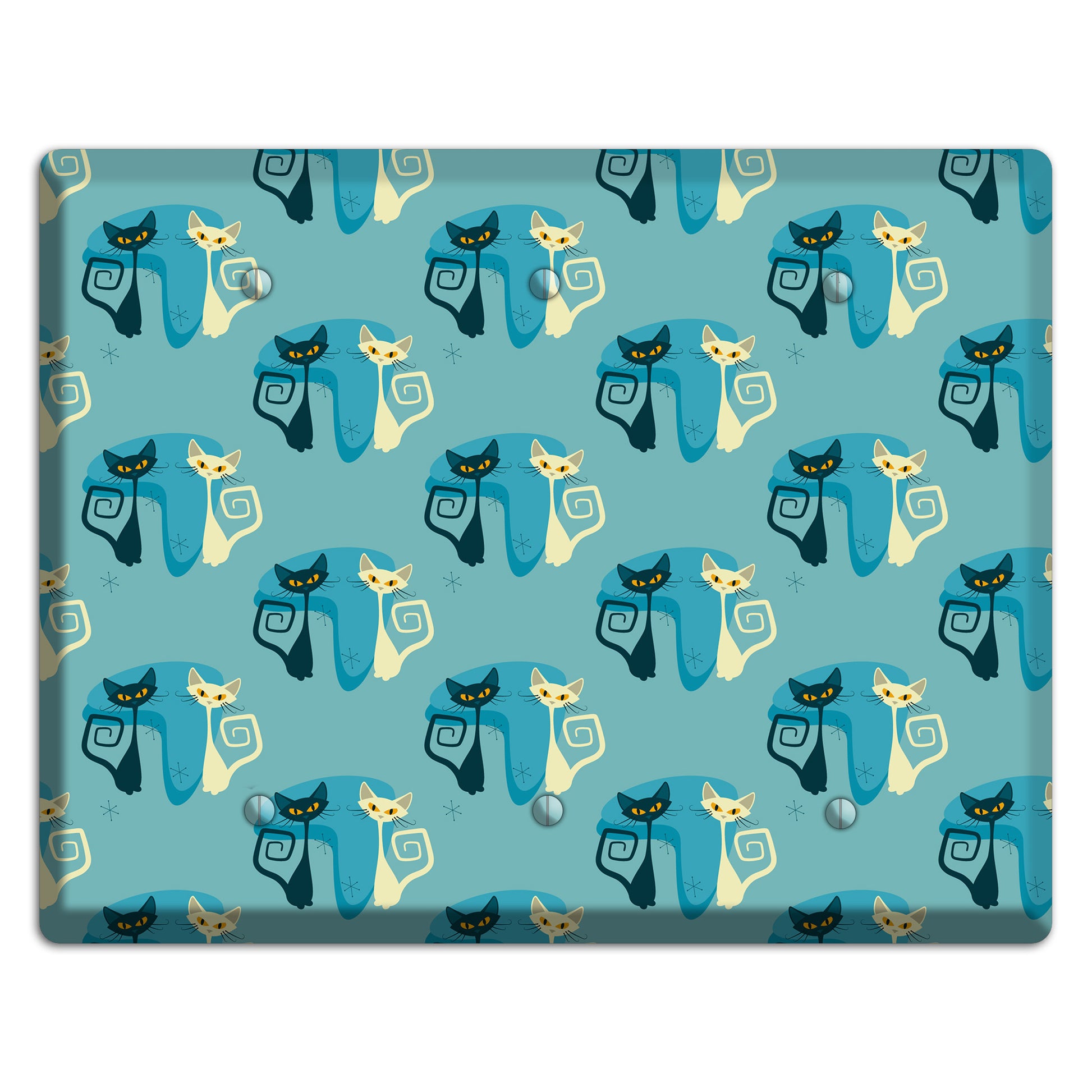 Adorable Kitties 3 Blank Wallplate