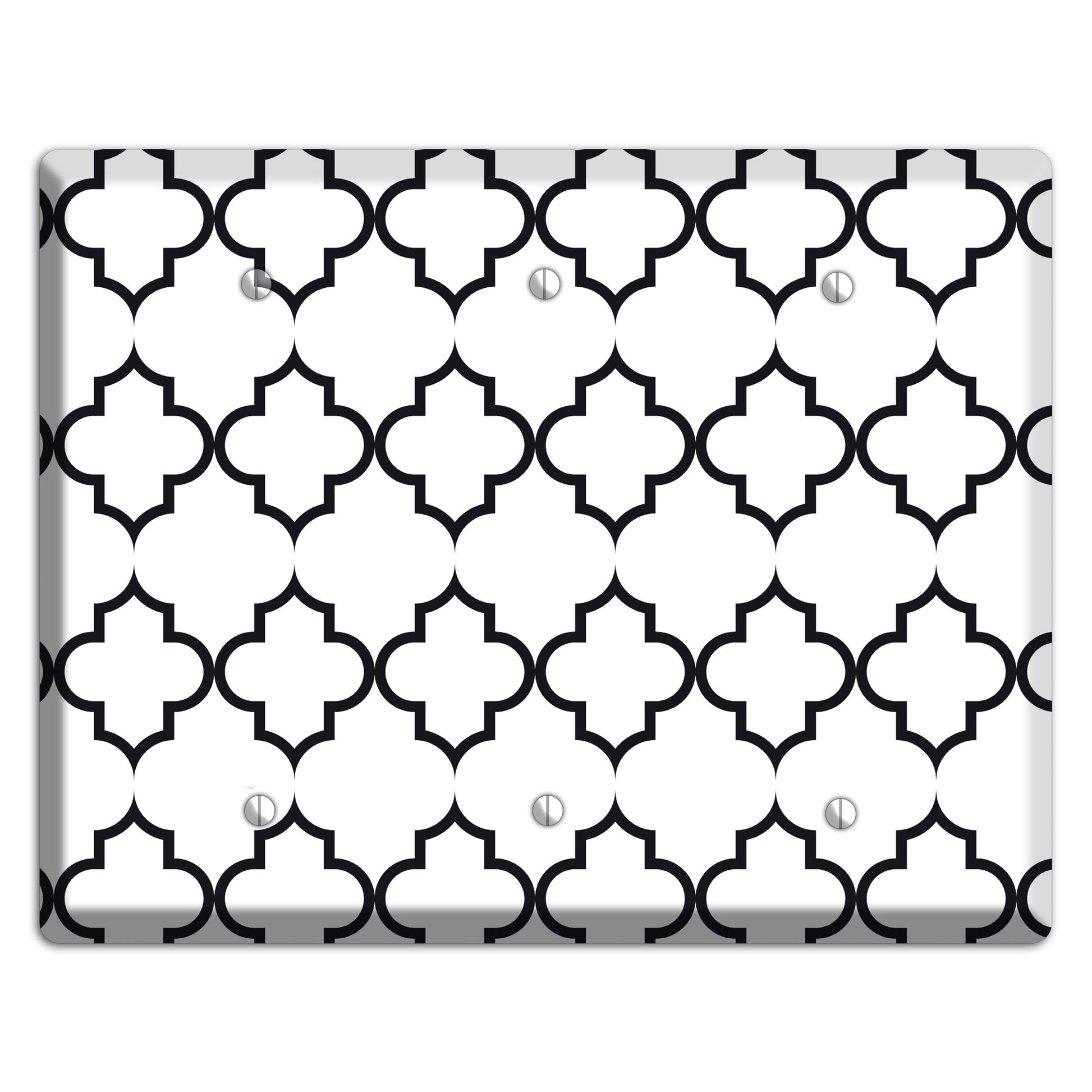 Moroccan 2 3 Blank Wallplate