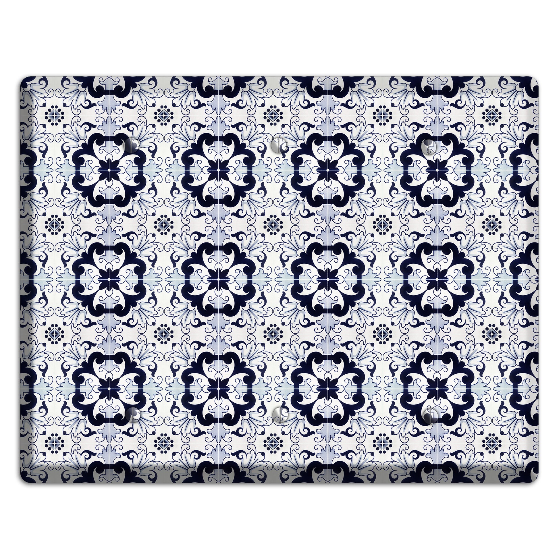 Tavira Tiles 7 3 Blank Wallplate