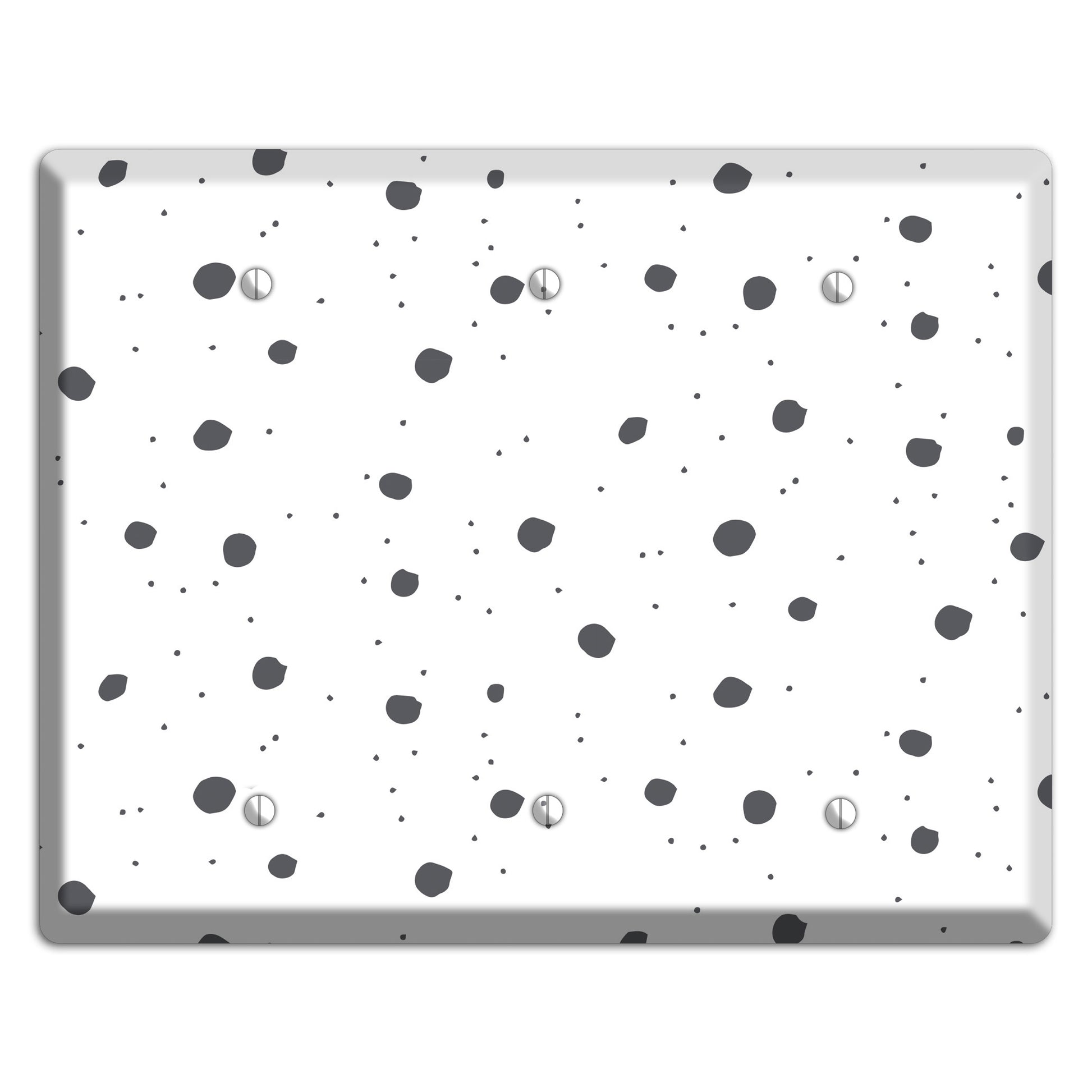 Abstract 28 3 Blank Wallplate