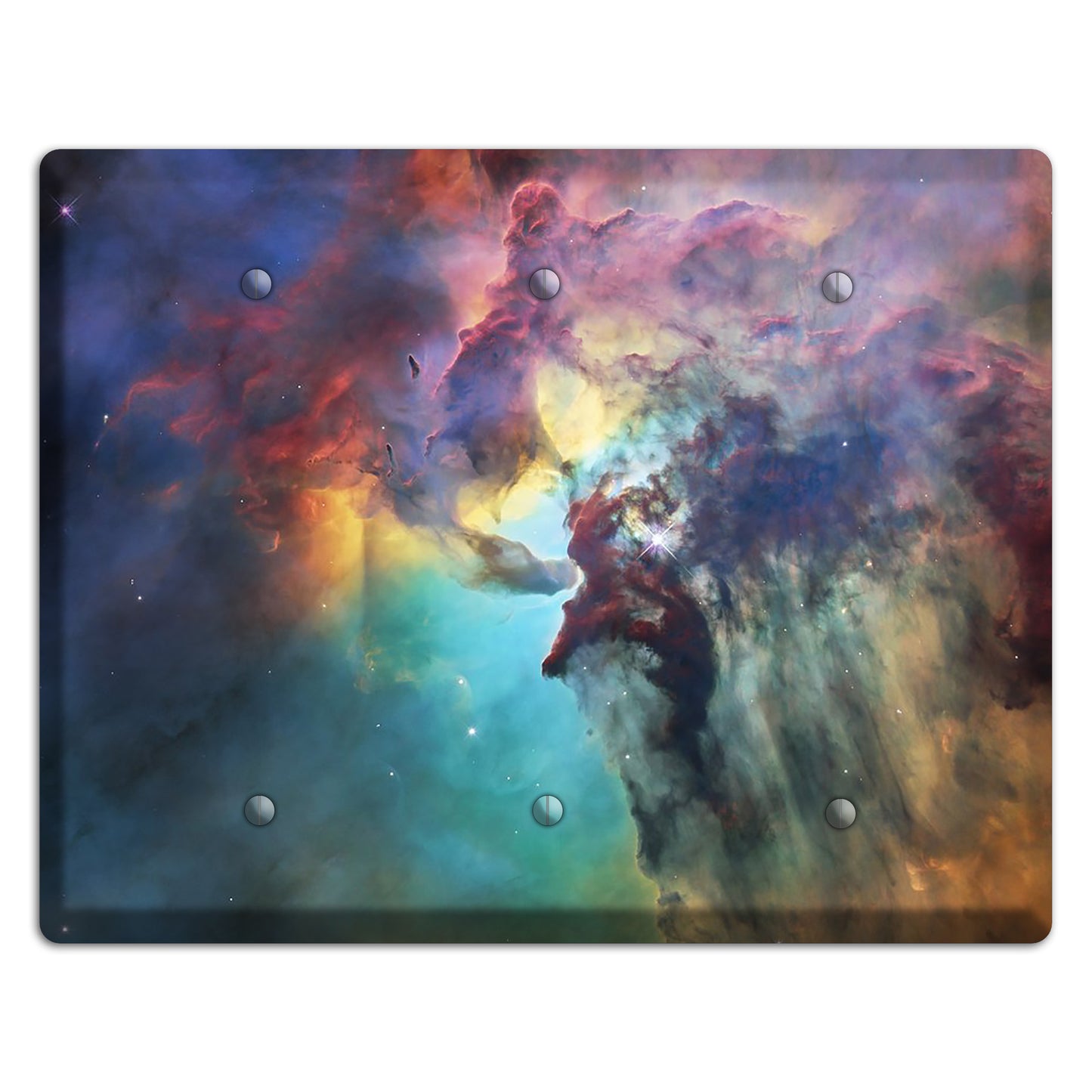 Lagoon Nebula 3 Blank Wallplate