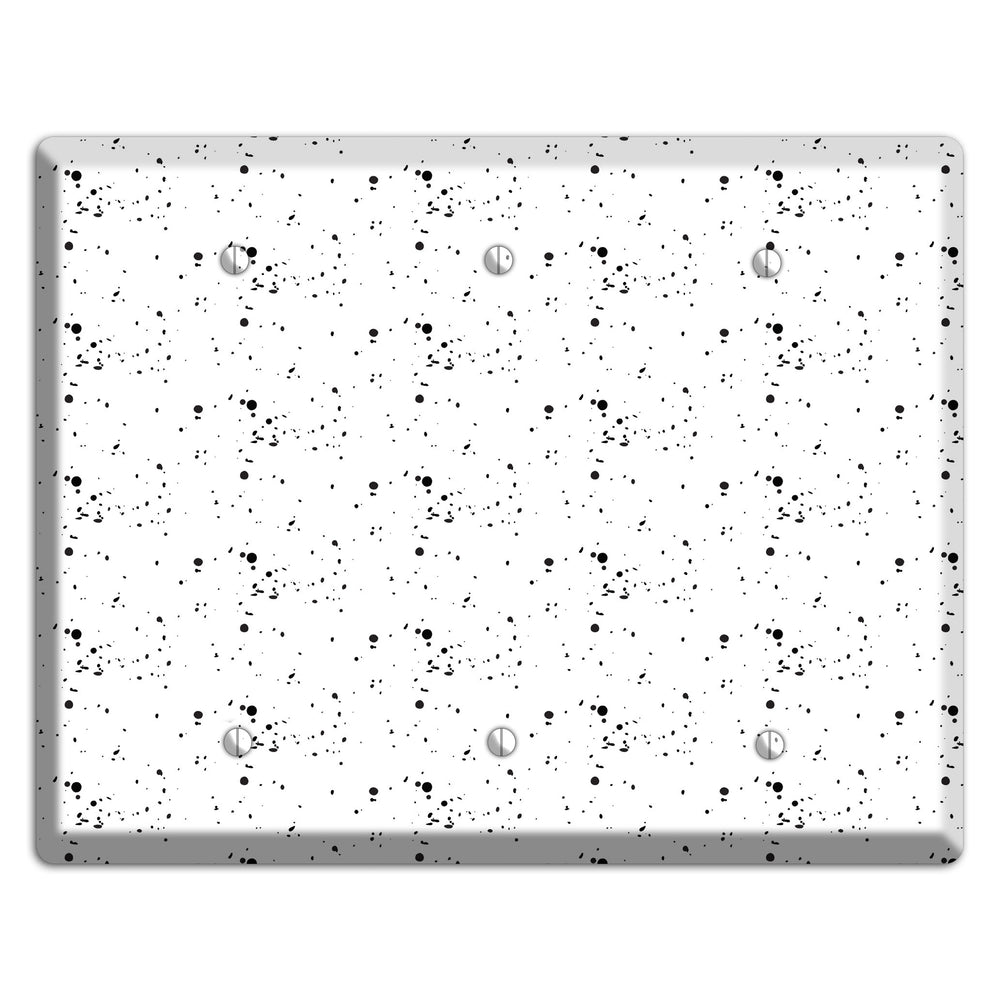 Ink Drops 8 3 Blank Wallplate