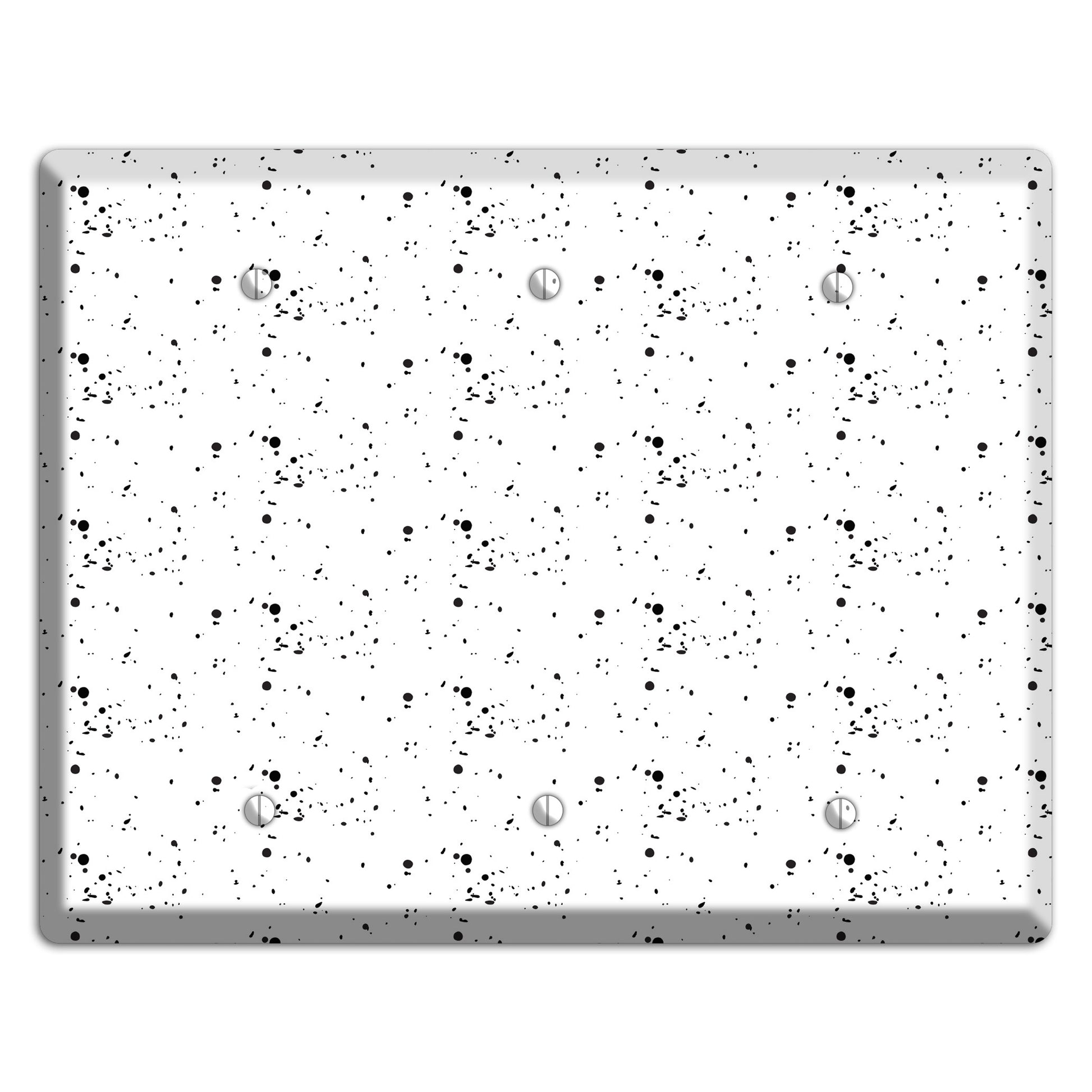 Ink Drops 8 3 Blank Wallplate