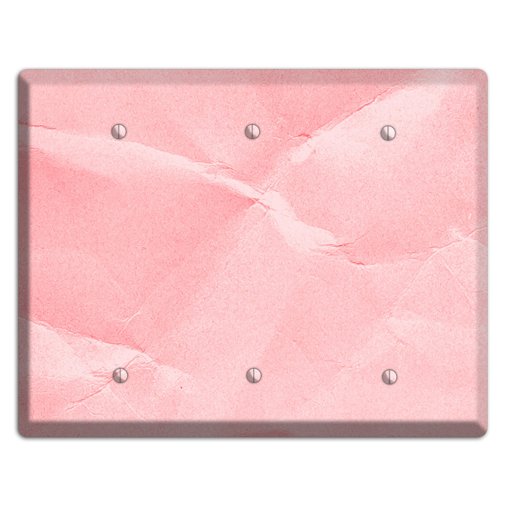 Pink Soft Coral 3 Blank Wallplate