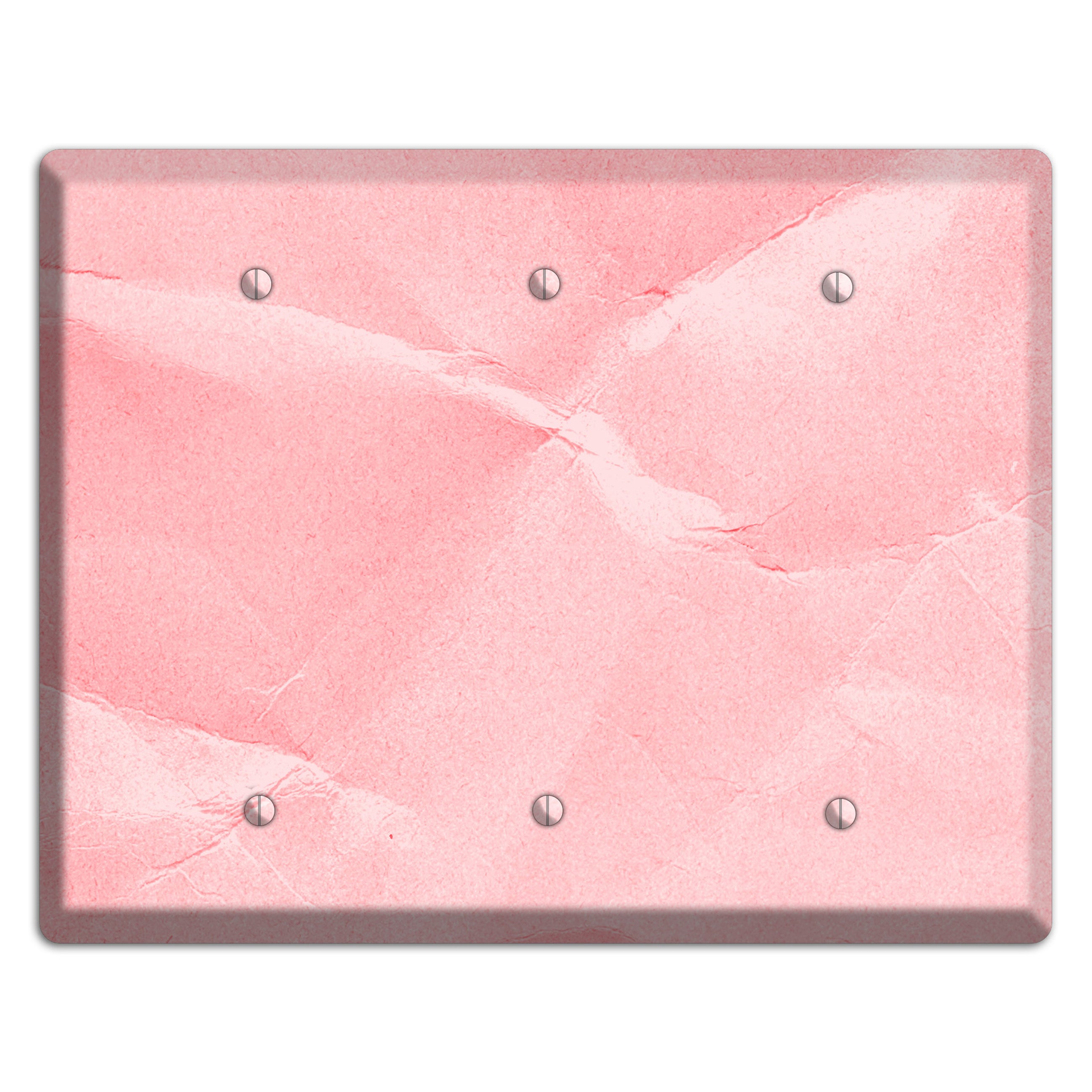 Pink Soft Coral 3 Blank Wallplate