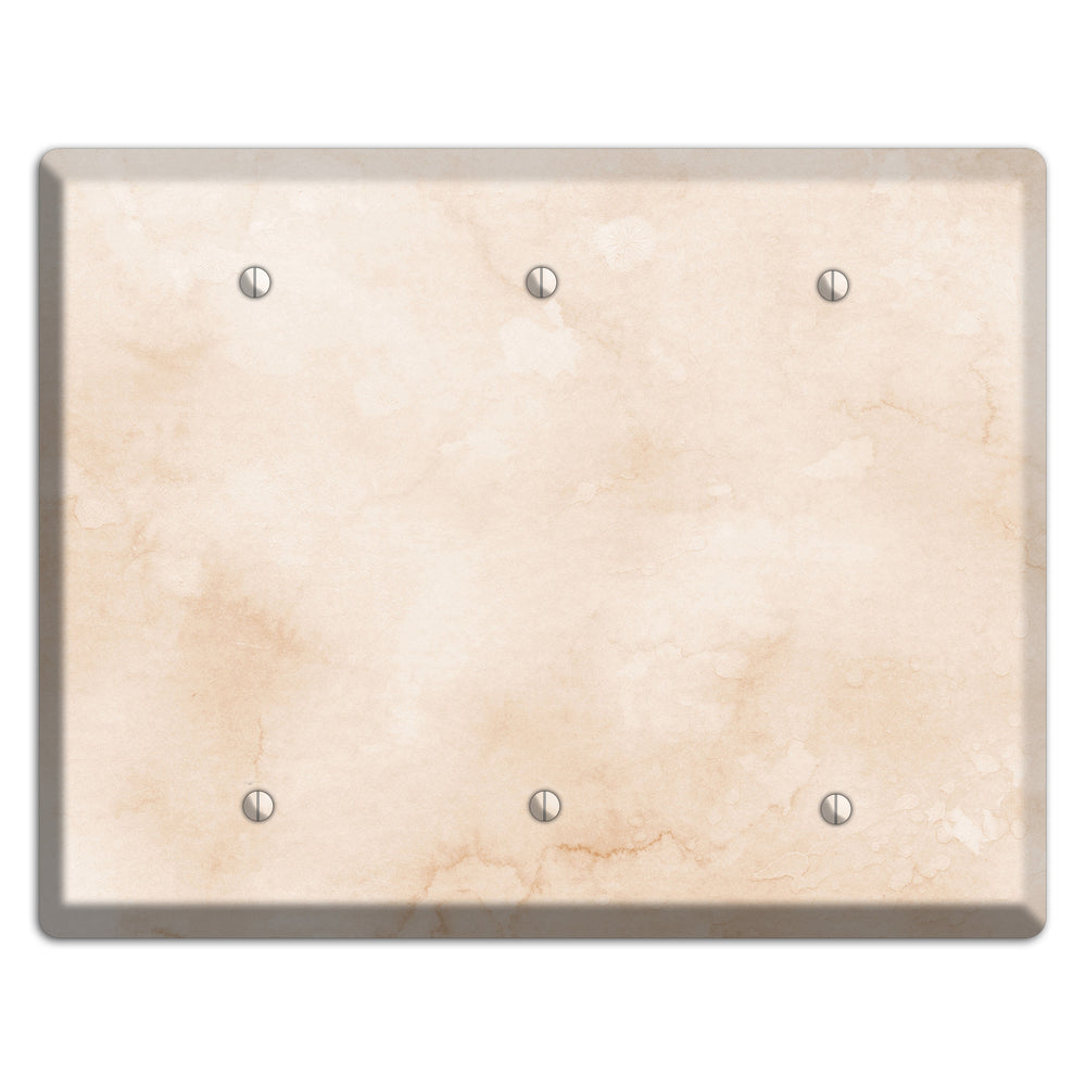Janna Neutral Texture 3 Blank Wallplate