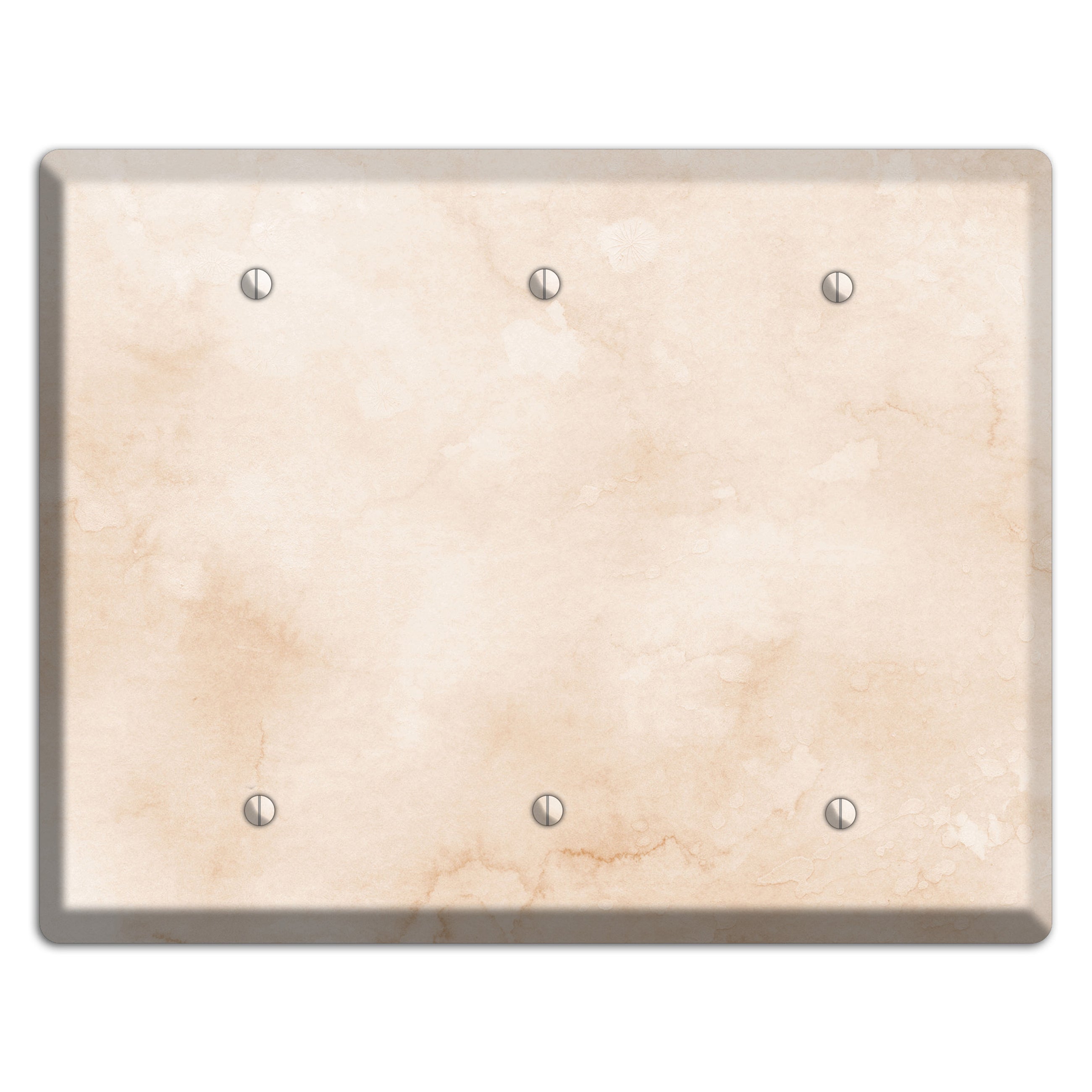 Janna Neutral Texture 3 Blank Wallplate