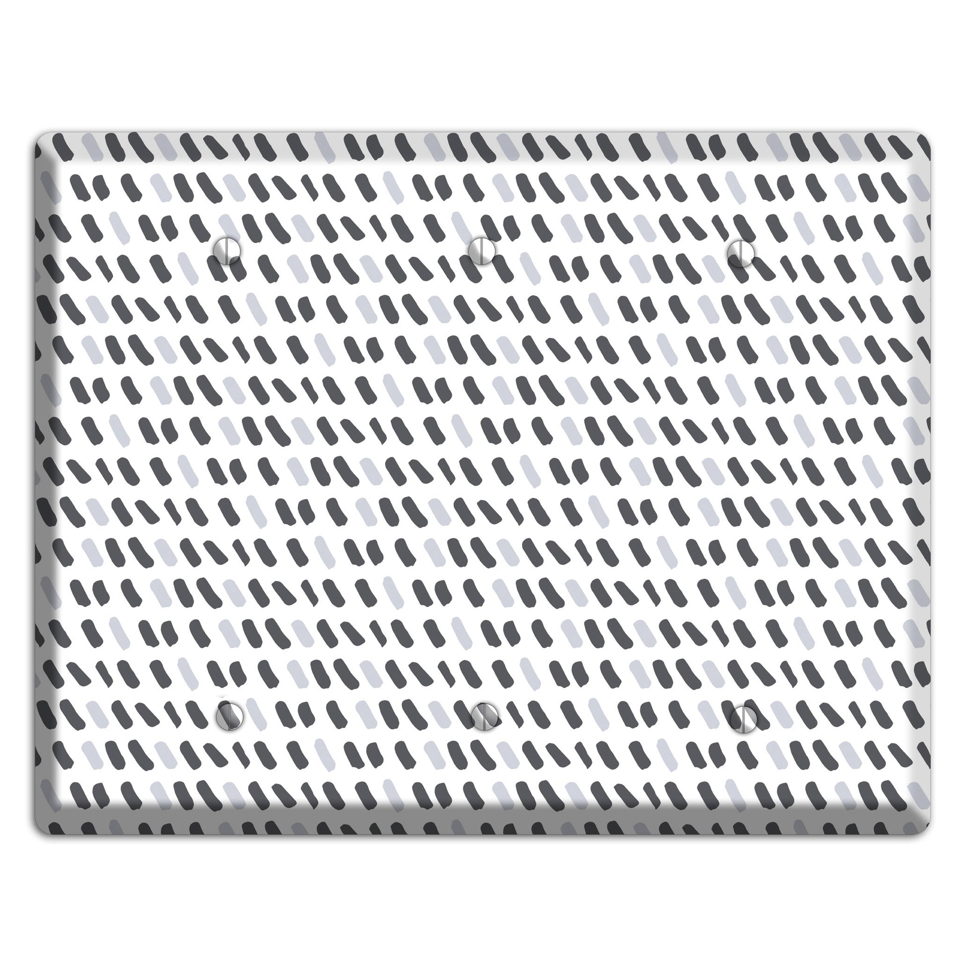 Abstract 7 3 Blank Wallplate
