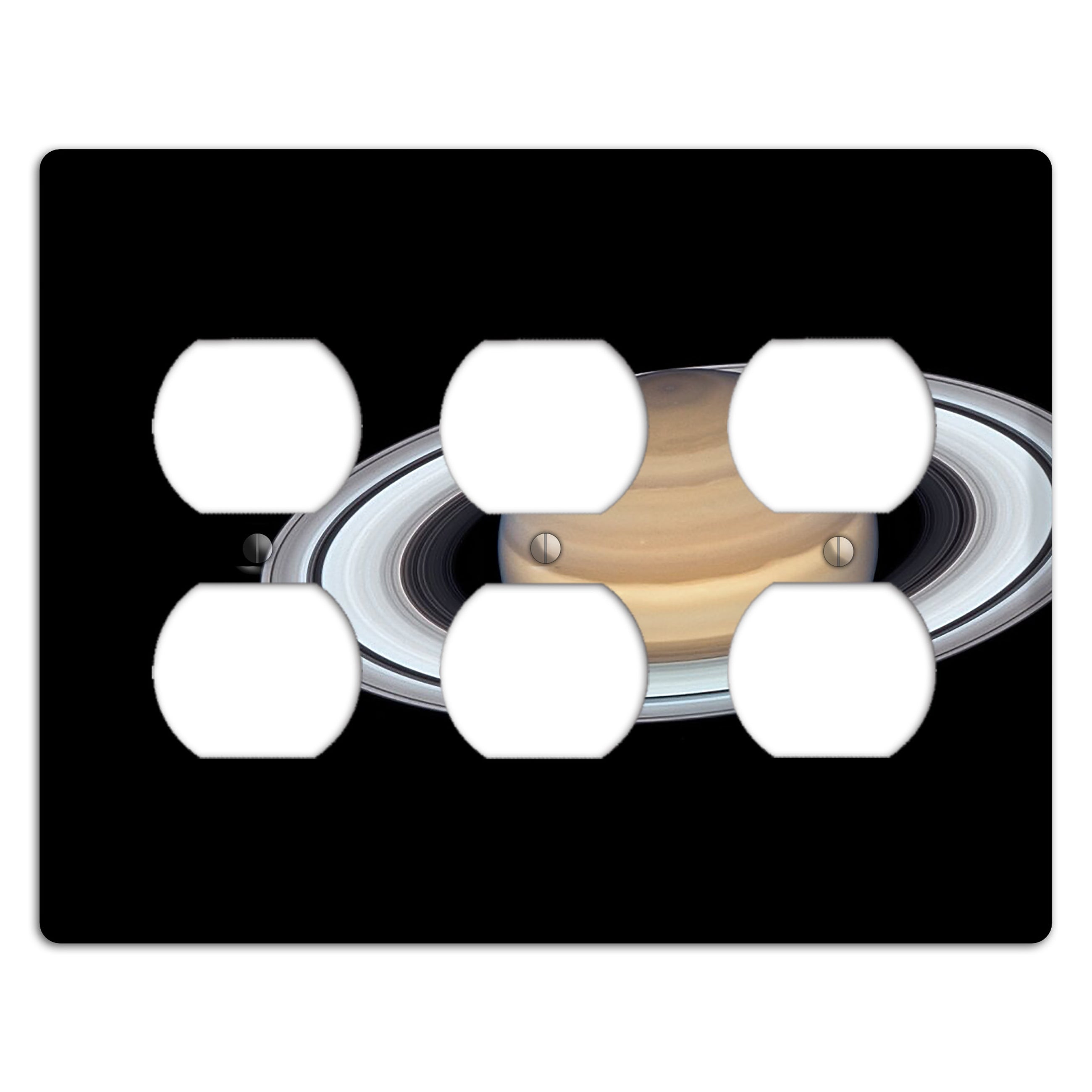 Saturn 3 Duplex Wallplate