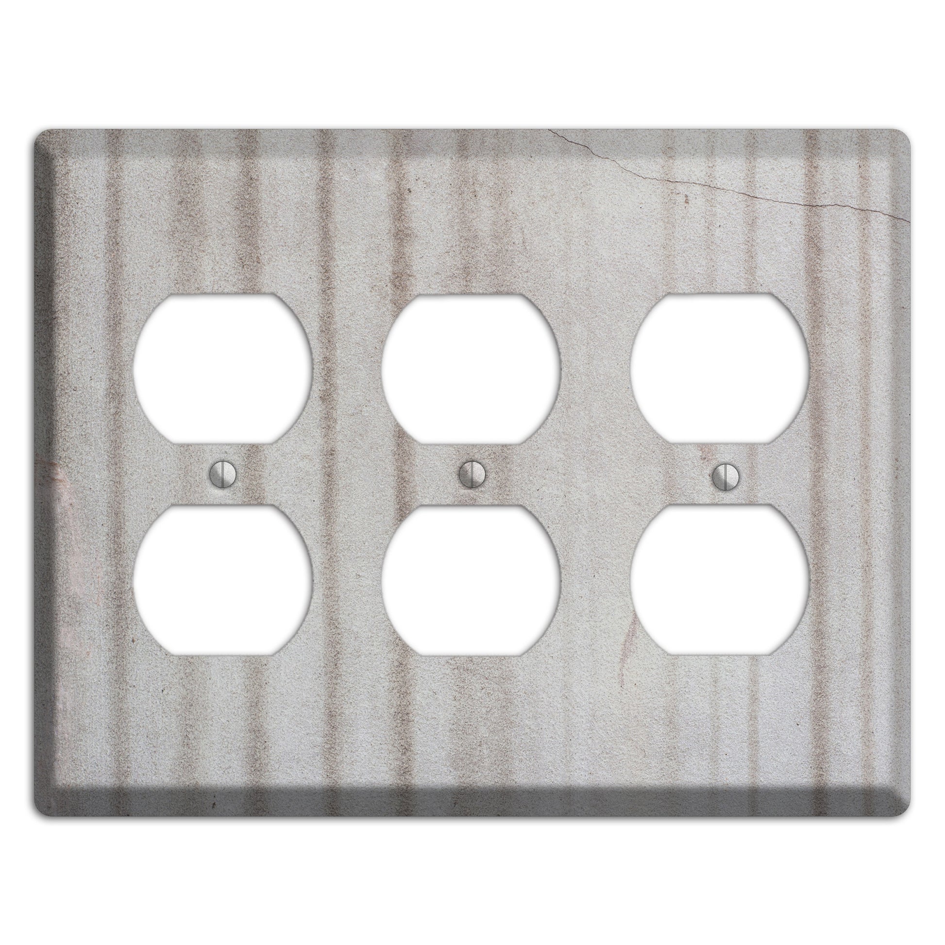 Old Concrete 2 3 Duplex Wallplate