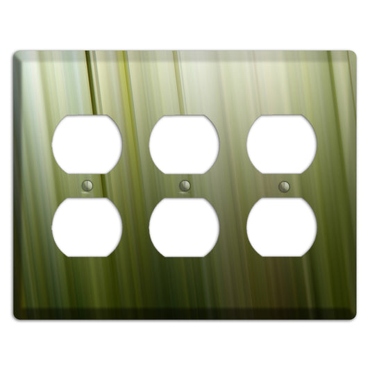 Olive Ray of Light 2 3 Duplex Wallplate