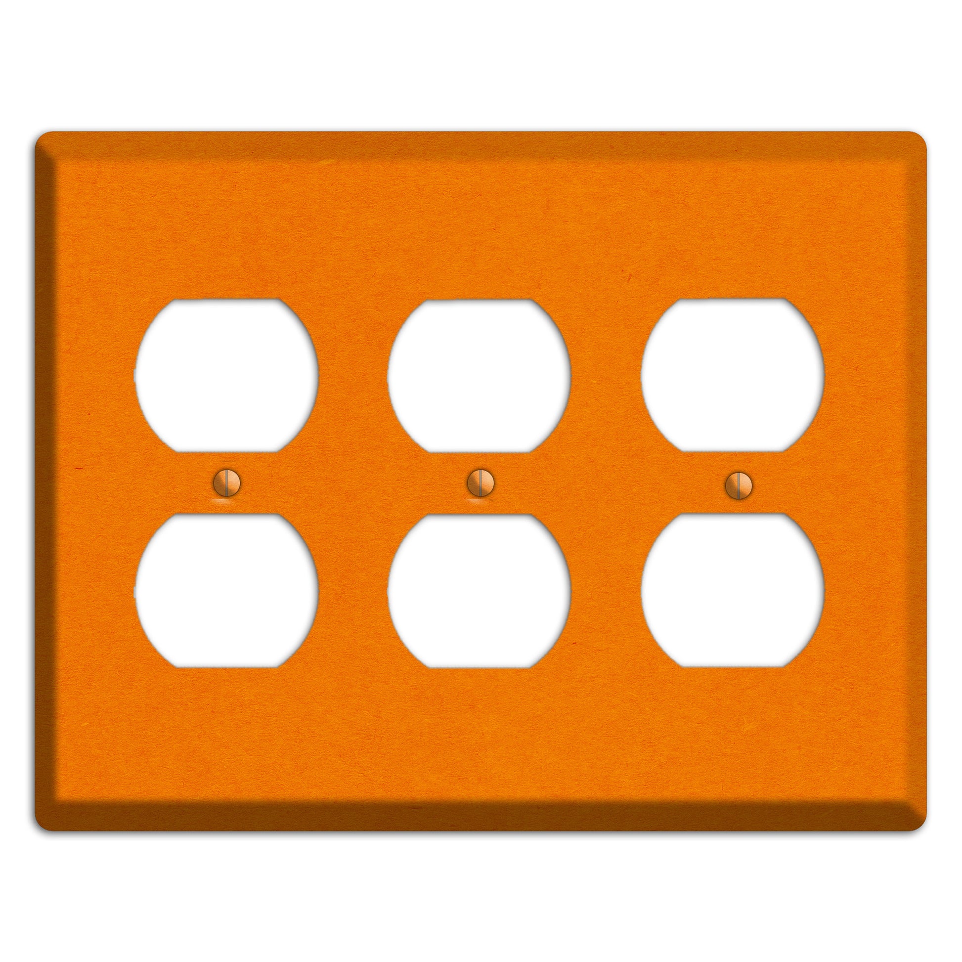 Mango Tango Kraft 3 Duplex Wallplate