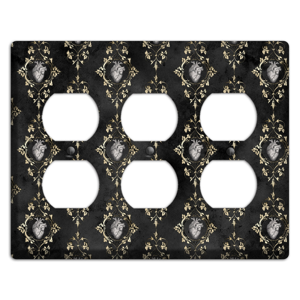 Edgar Allen Poe Tell-Tale Heart 3 Duplex Wallplate