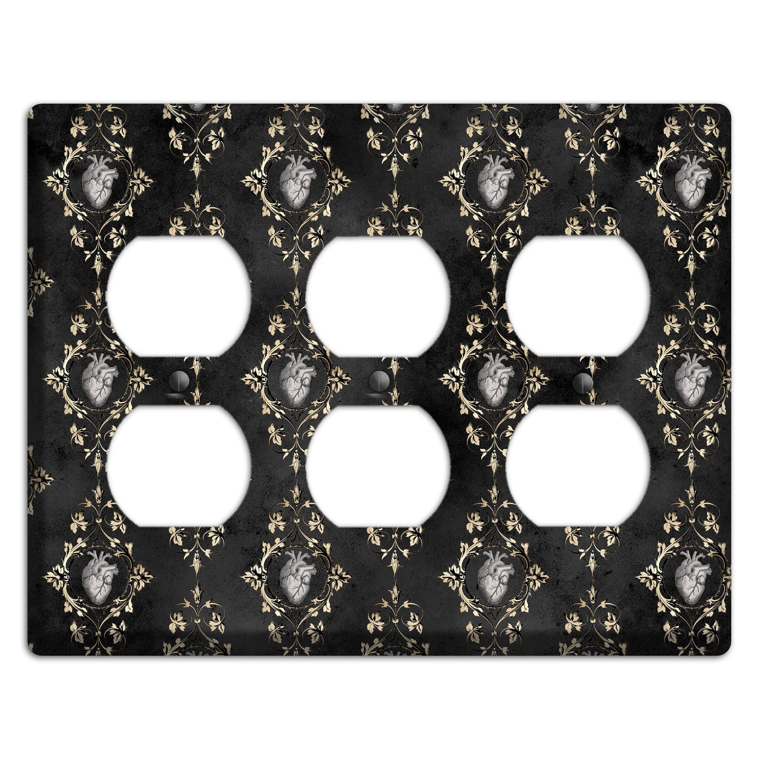 Edgar Allen Poe Tell-Tale Heart 3 Duplex Wallplate