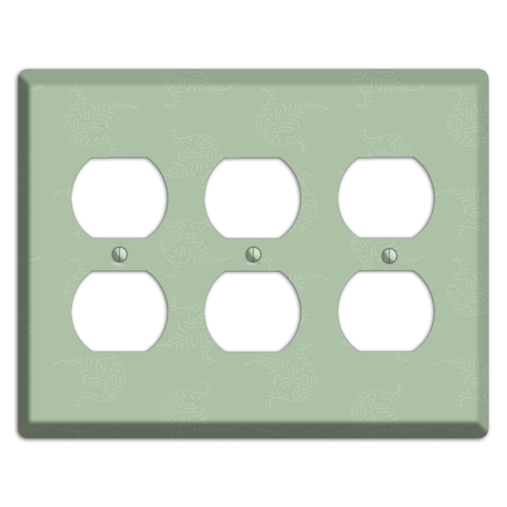 Sage Cartouche 3 Duplex Wallplate